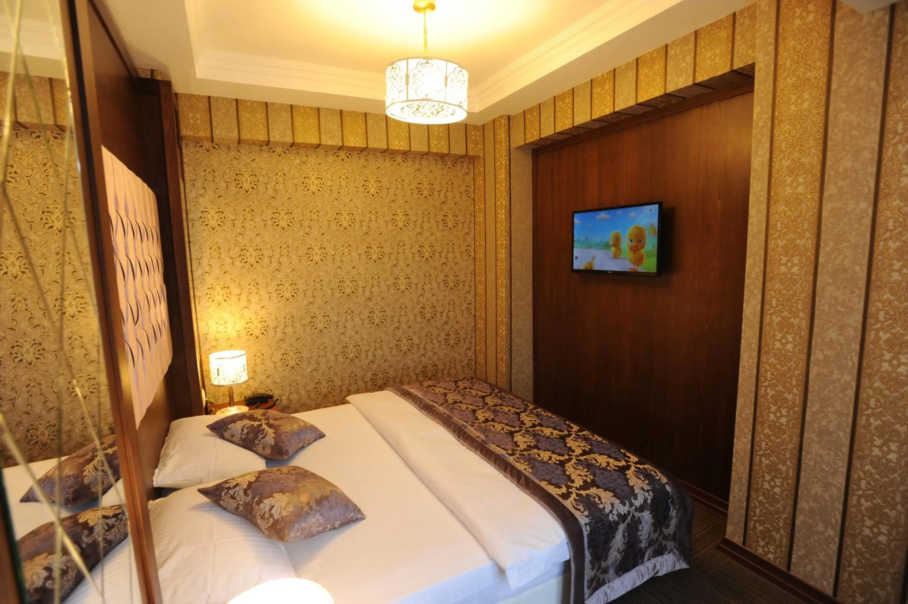 Bed in Vurna Butik Hotel