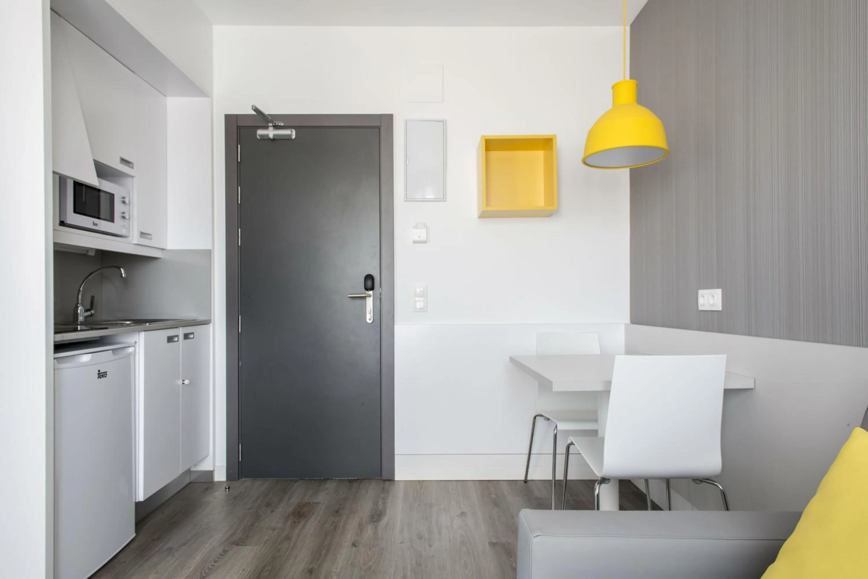 Kitchen or kitchenette in Residencia Universitaria Resa Barcelona Diagonal