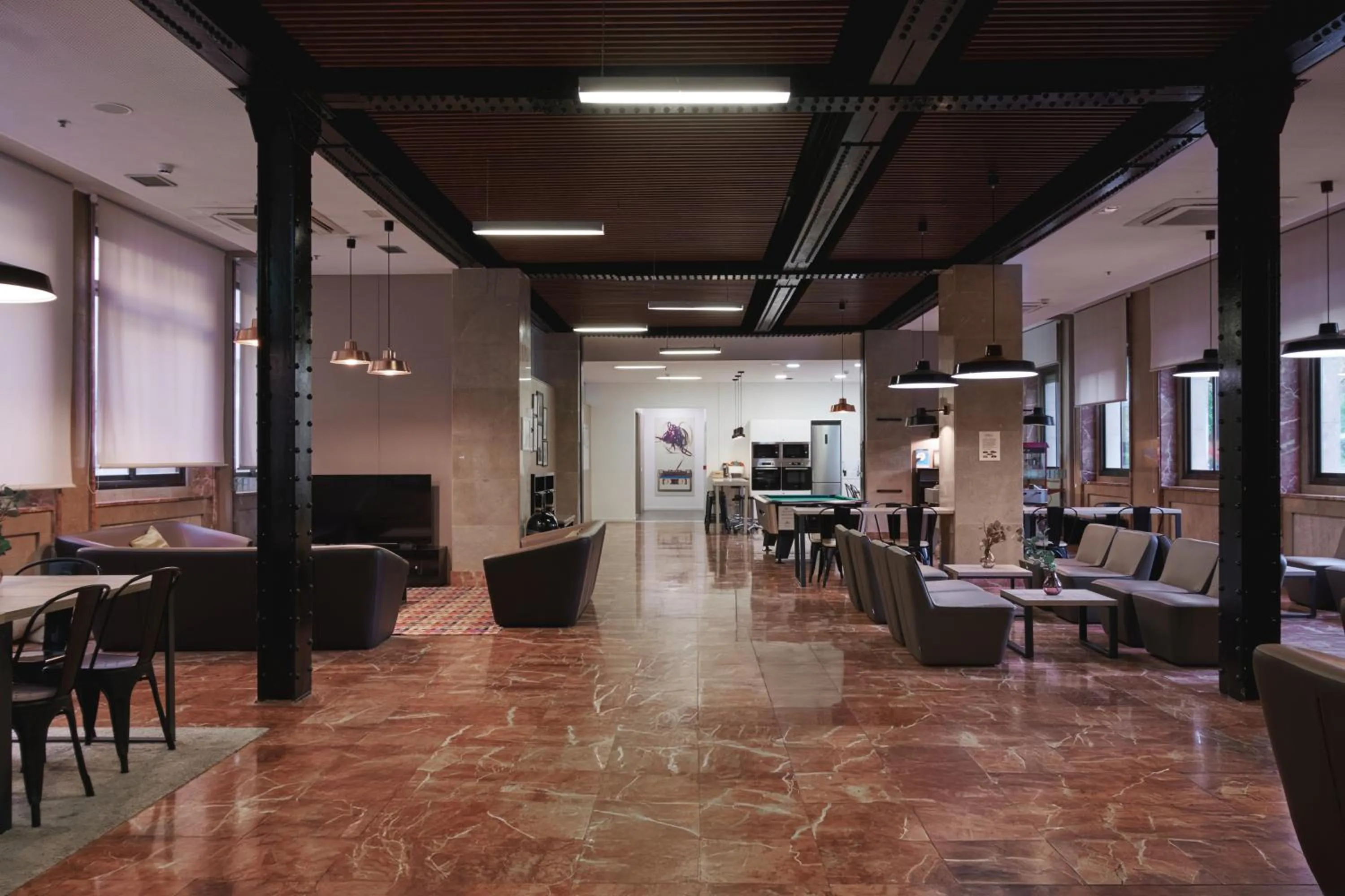 Game Room in Residencia Universitaria Resa Barcelona Diagonal