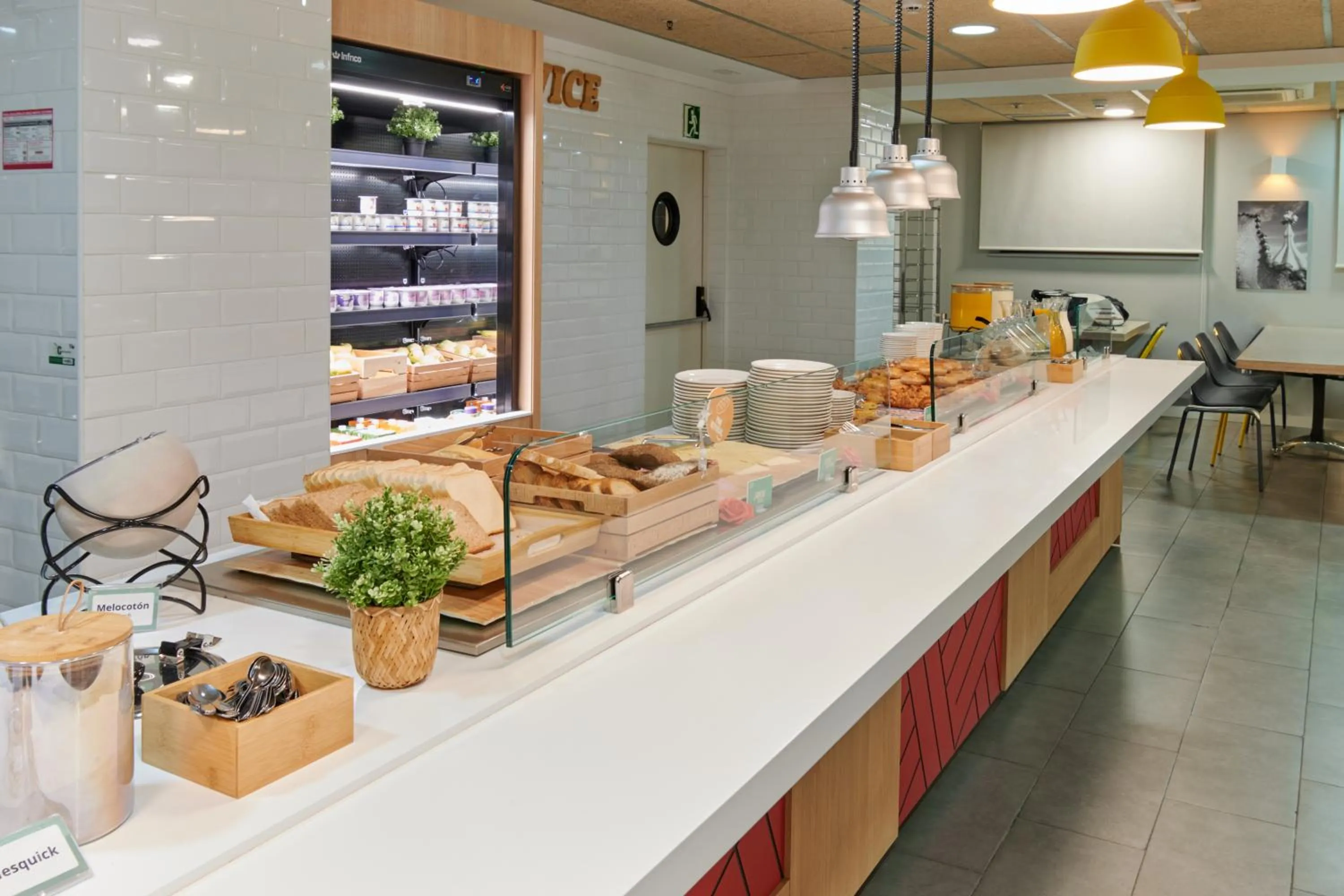 Breakfast in Residencia Universitaria Resa Barcelona Diagonal