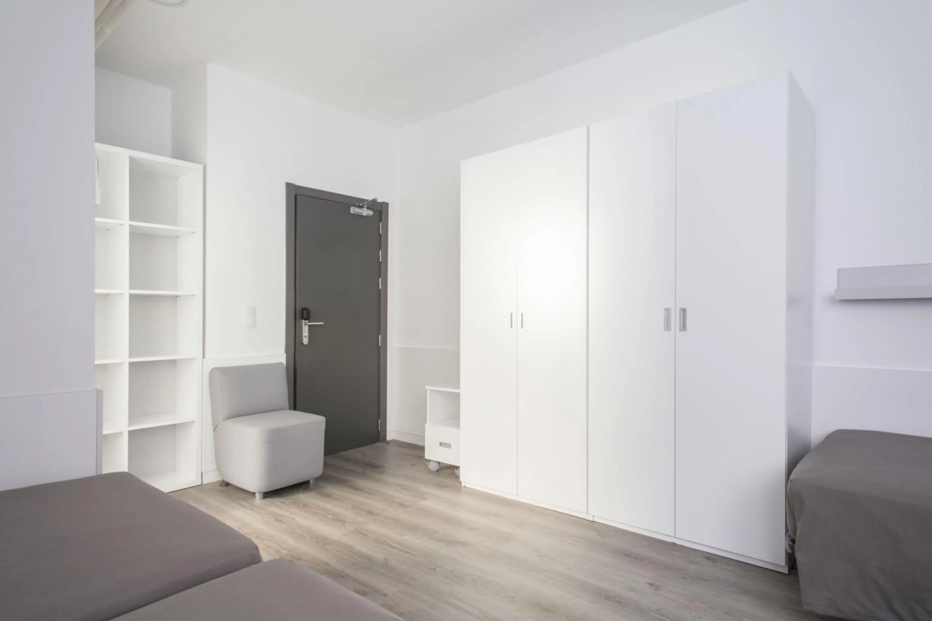 Bedroom, Bed in Residencia Universitaria Resa Barcelona Diagonal