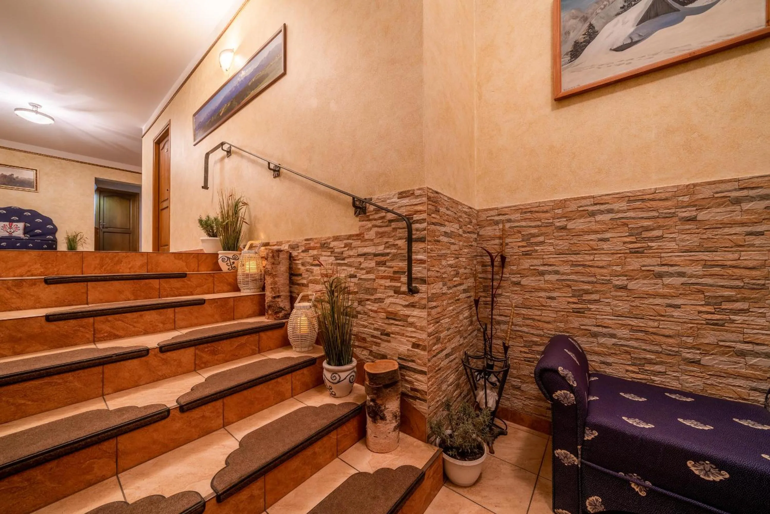 Lobby or reception in Willa u Zwijaczy