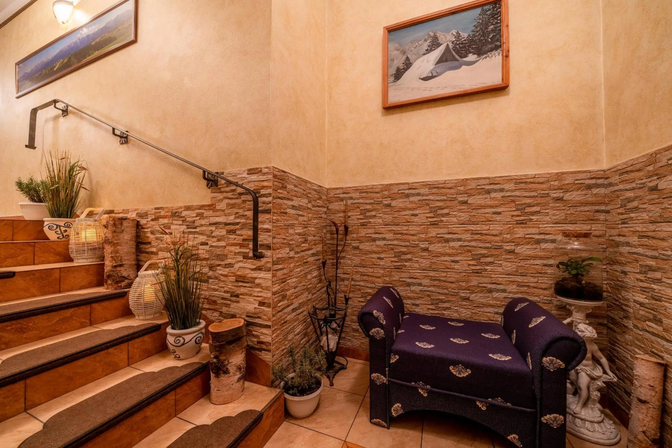 Lobby or reception in Willa u Zwijaczy