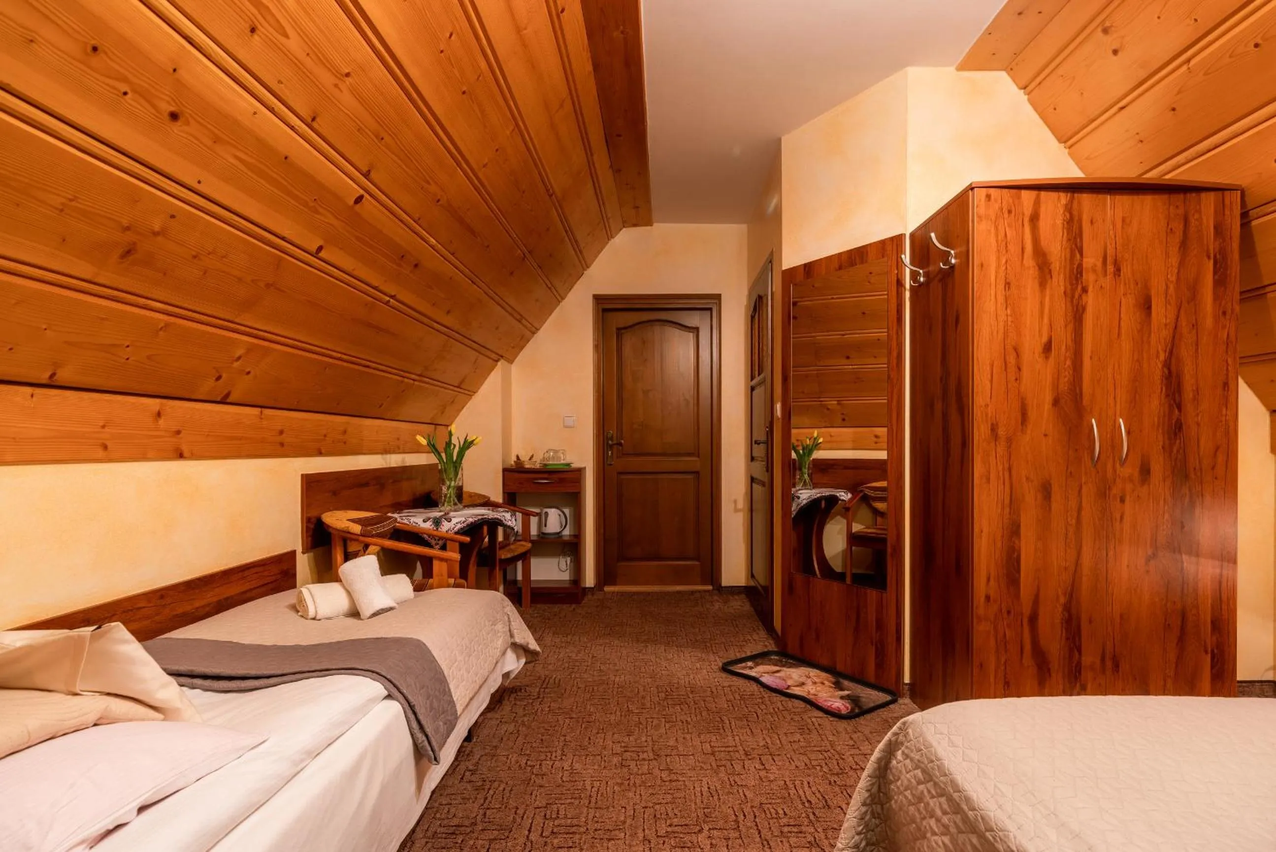 Photo of the whole room, Bed in Willa u Zwijaczy