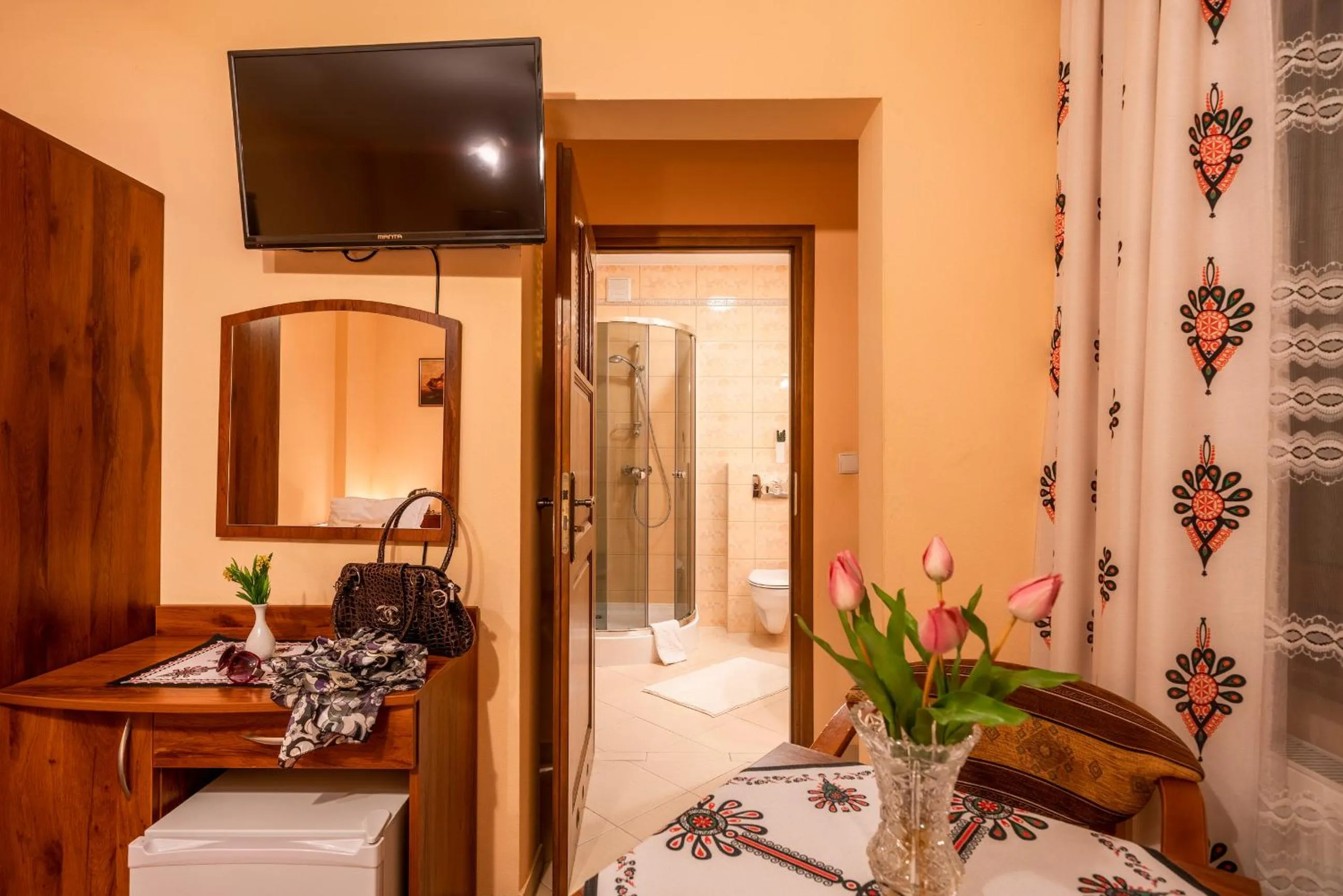 Bathroom, Bed in Willa u Zwijaczy