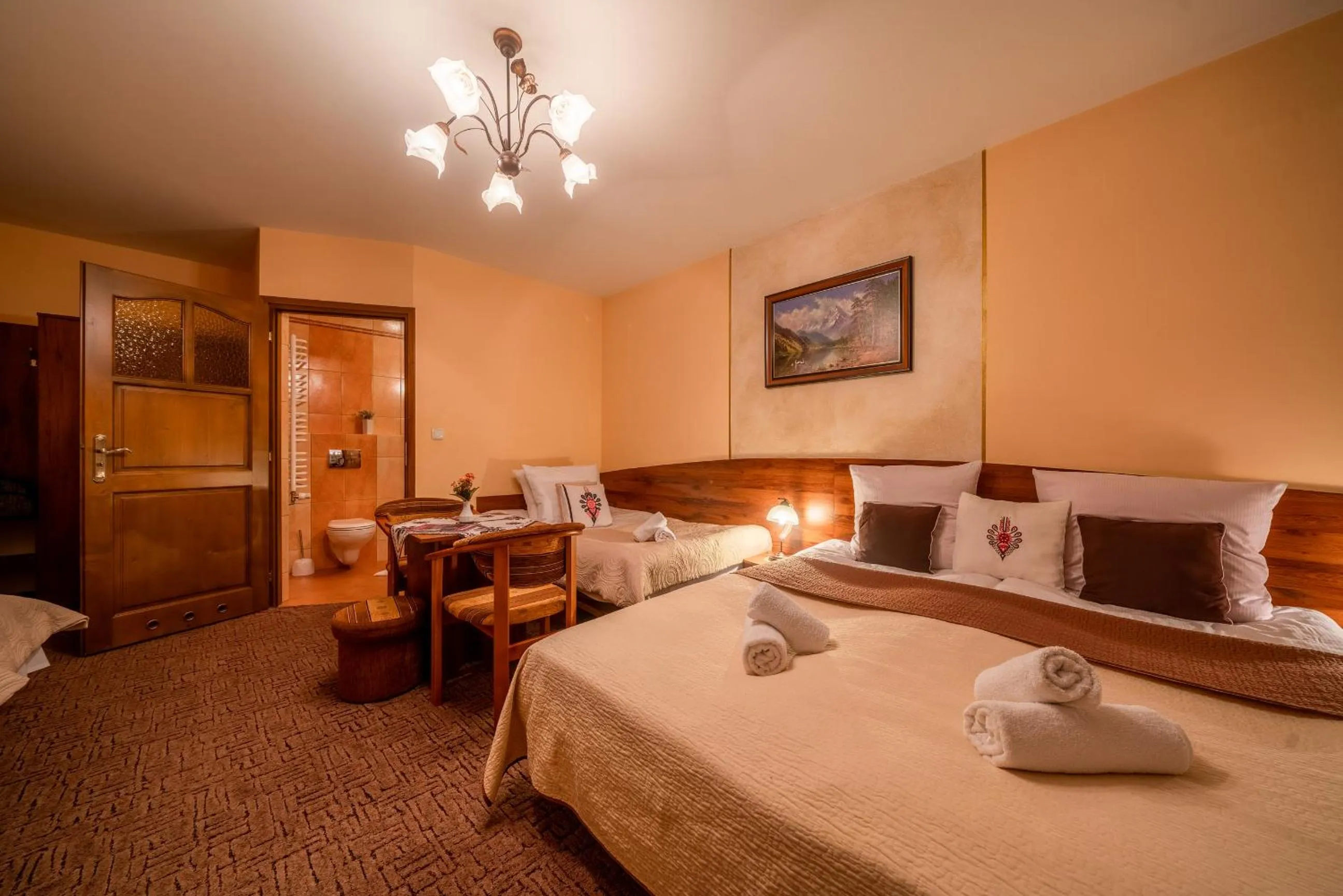 Bed in Willa u Zwijaczy