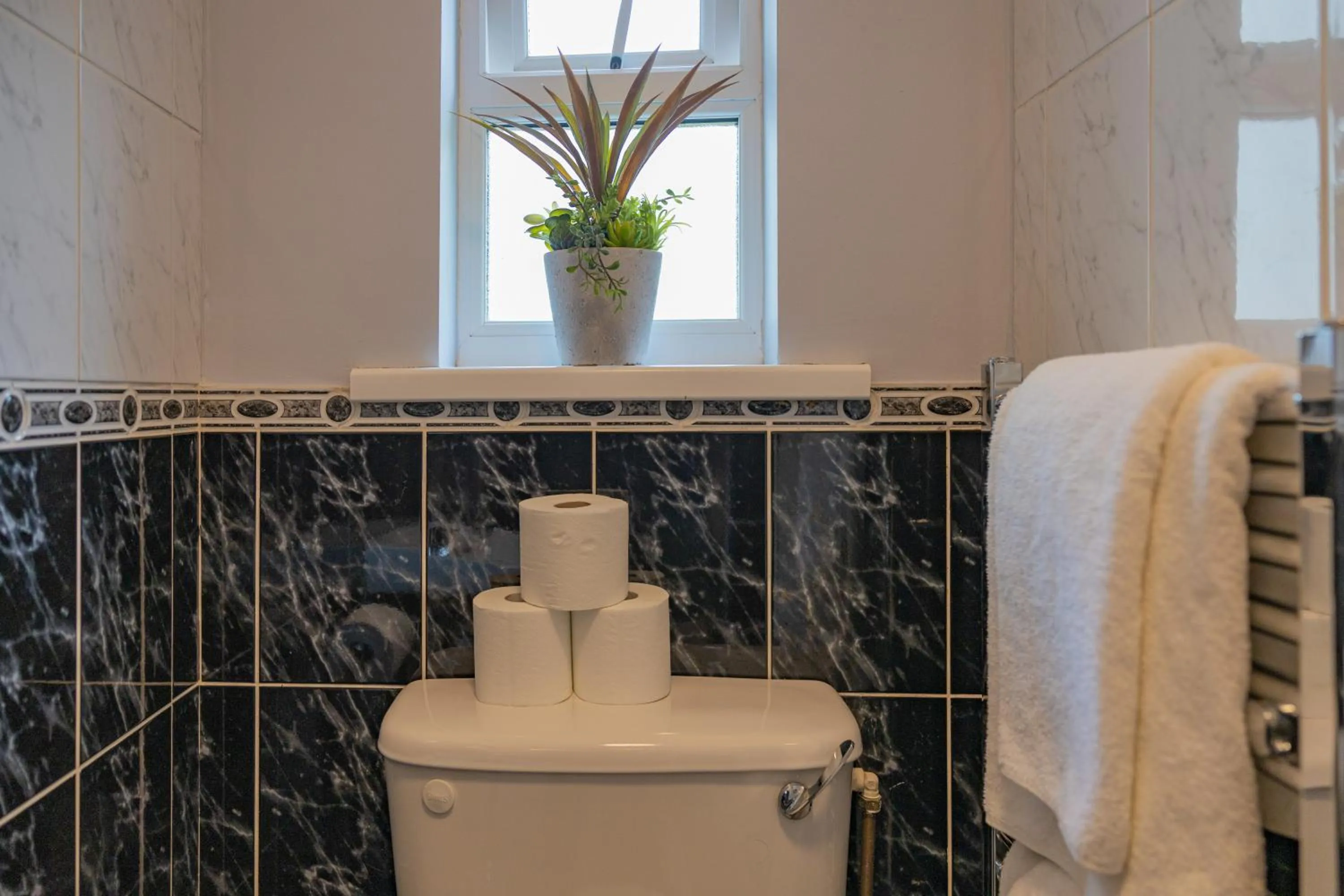 Bathroom in Egans House