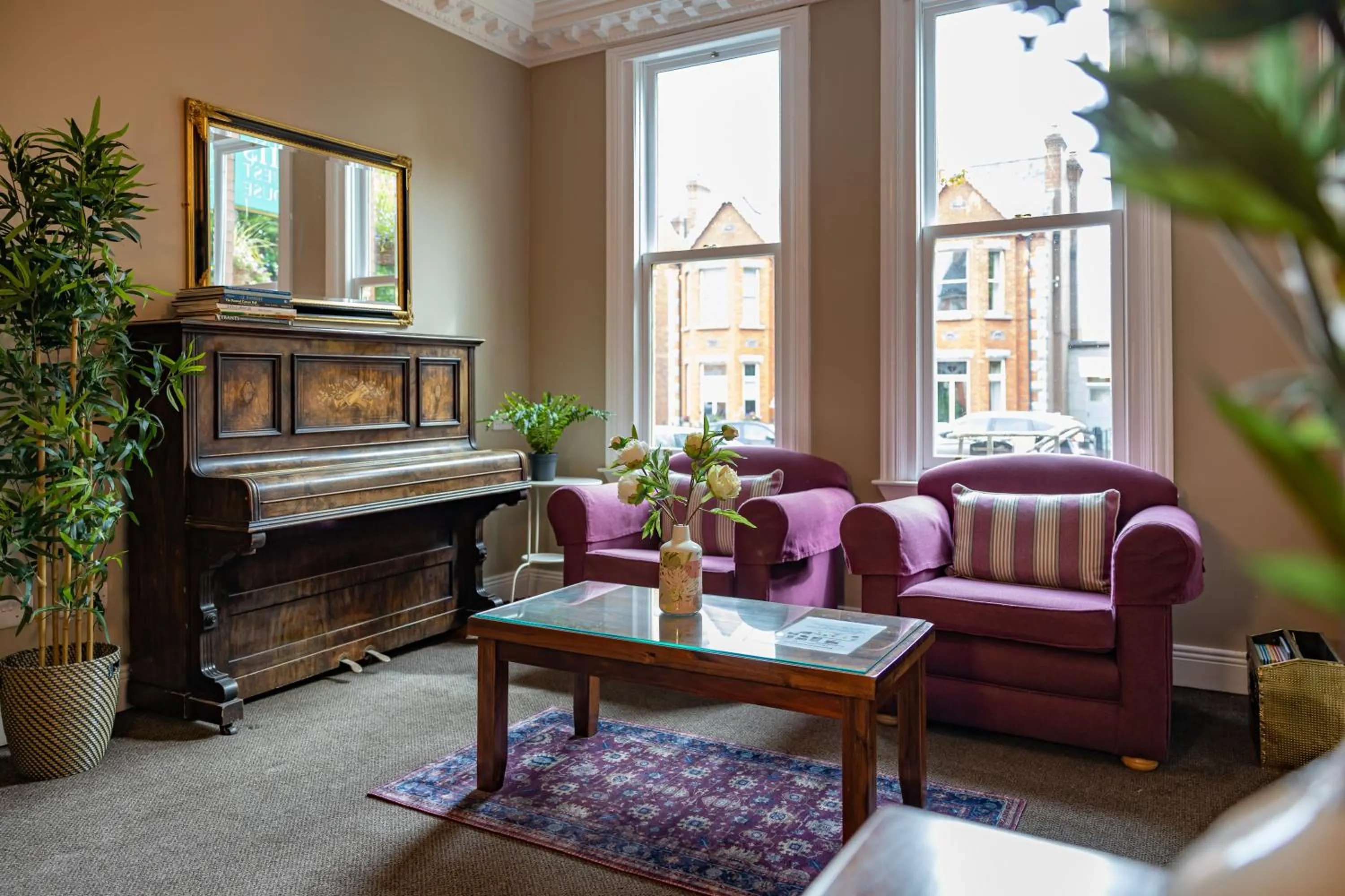 Living room in Egans House