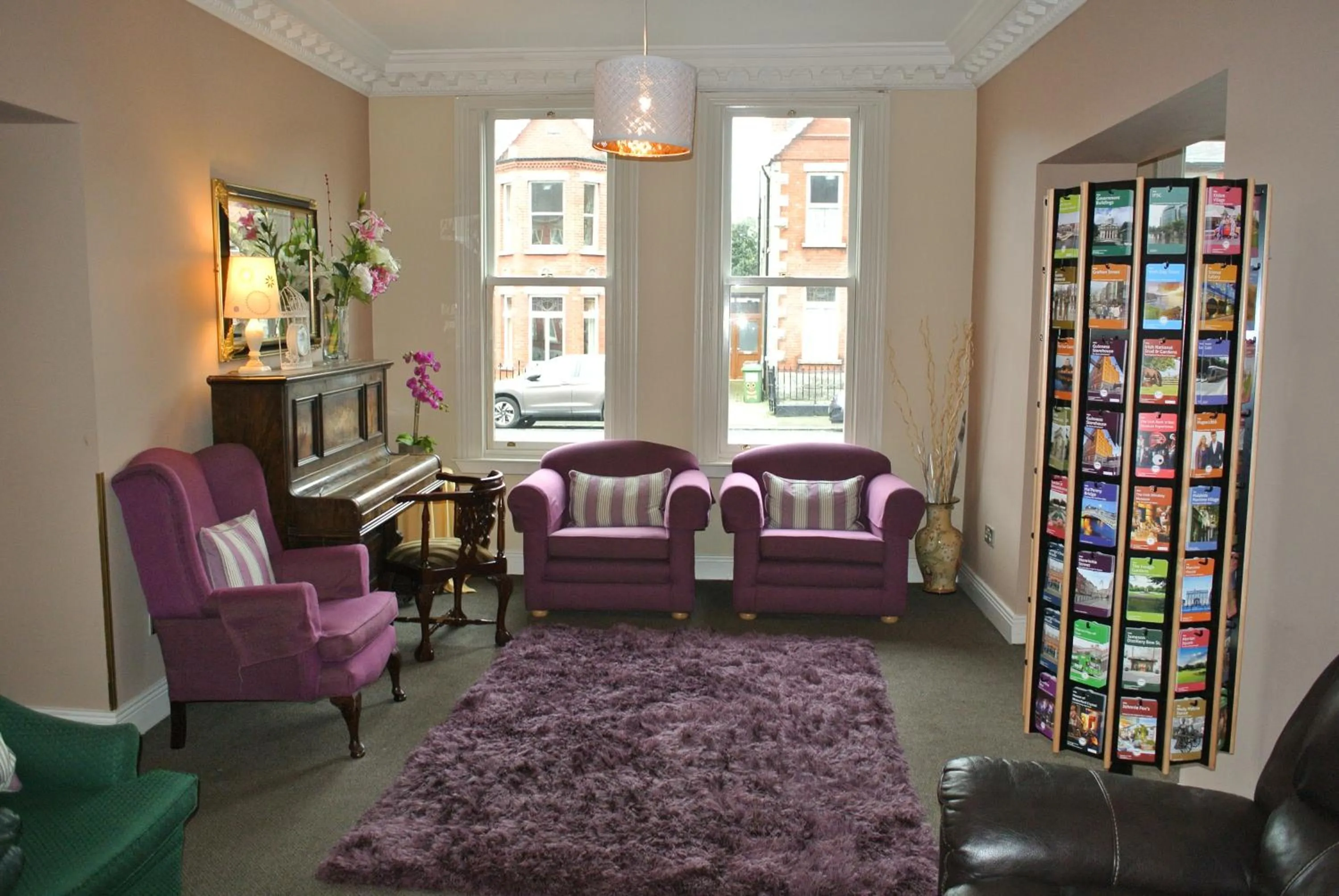 Living room in Egans House