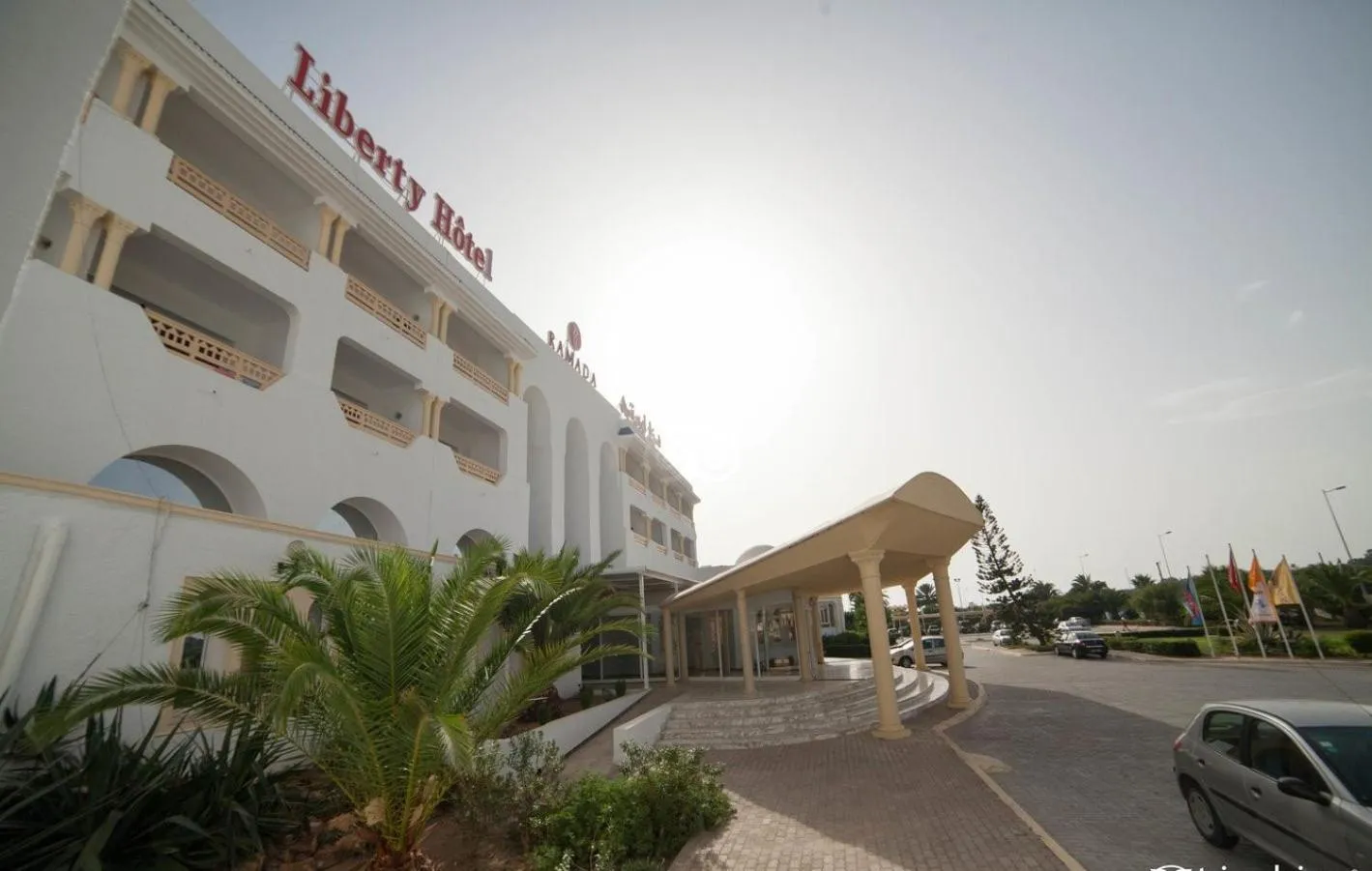 Facade/entrance in Hotel Liberty Resort