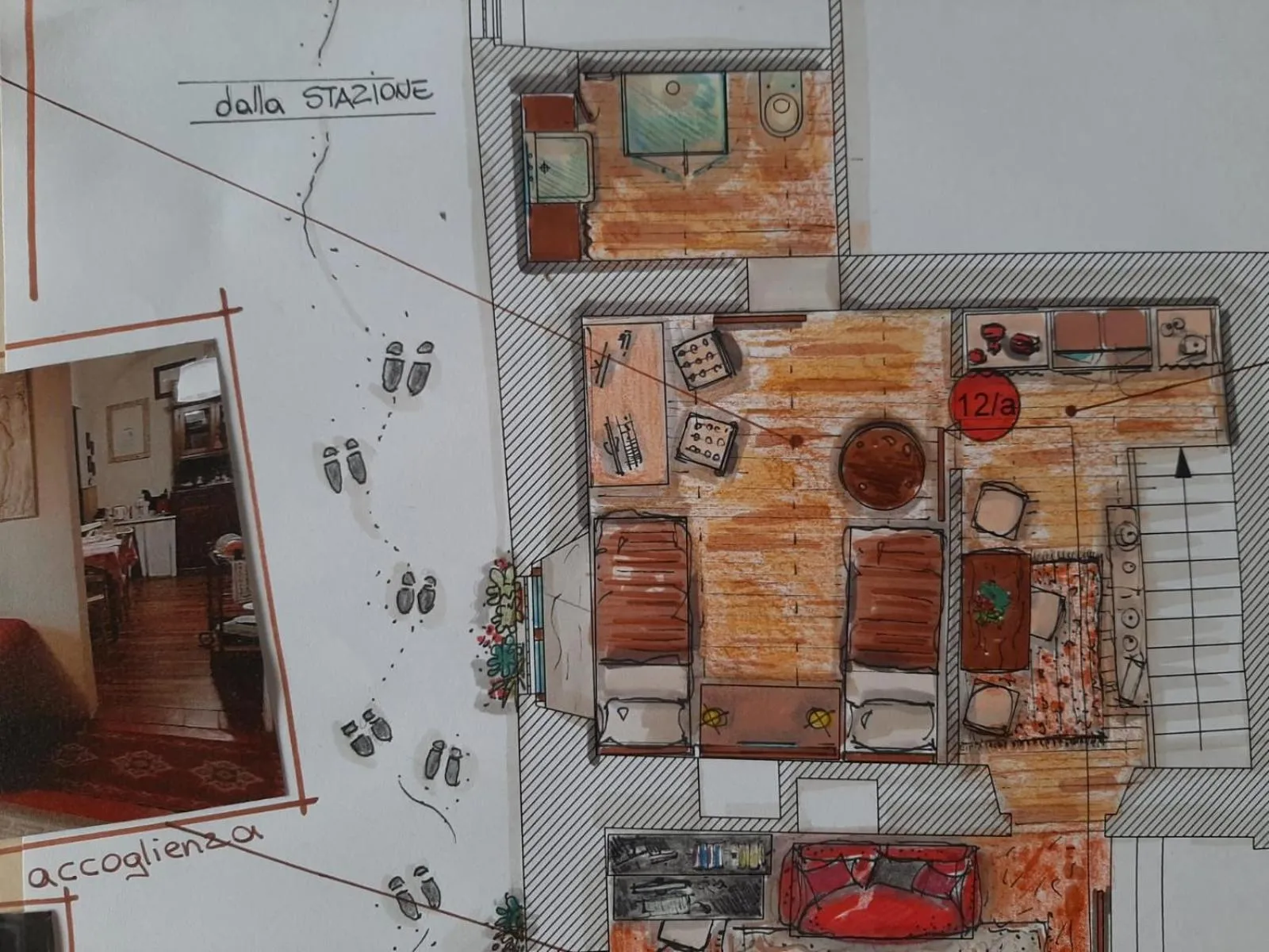 Bathroom in Centro Storico