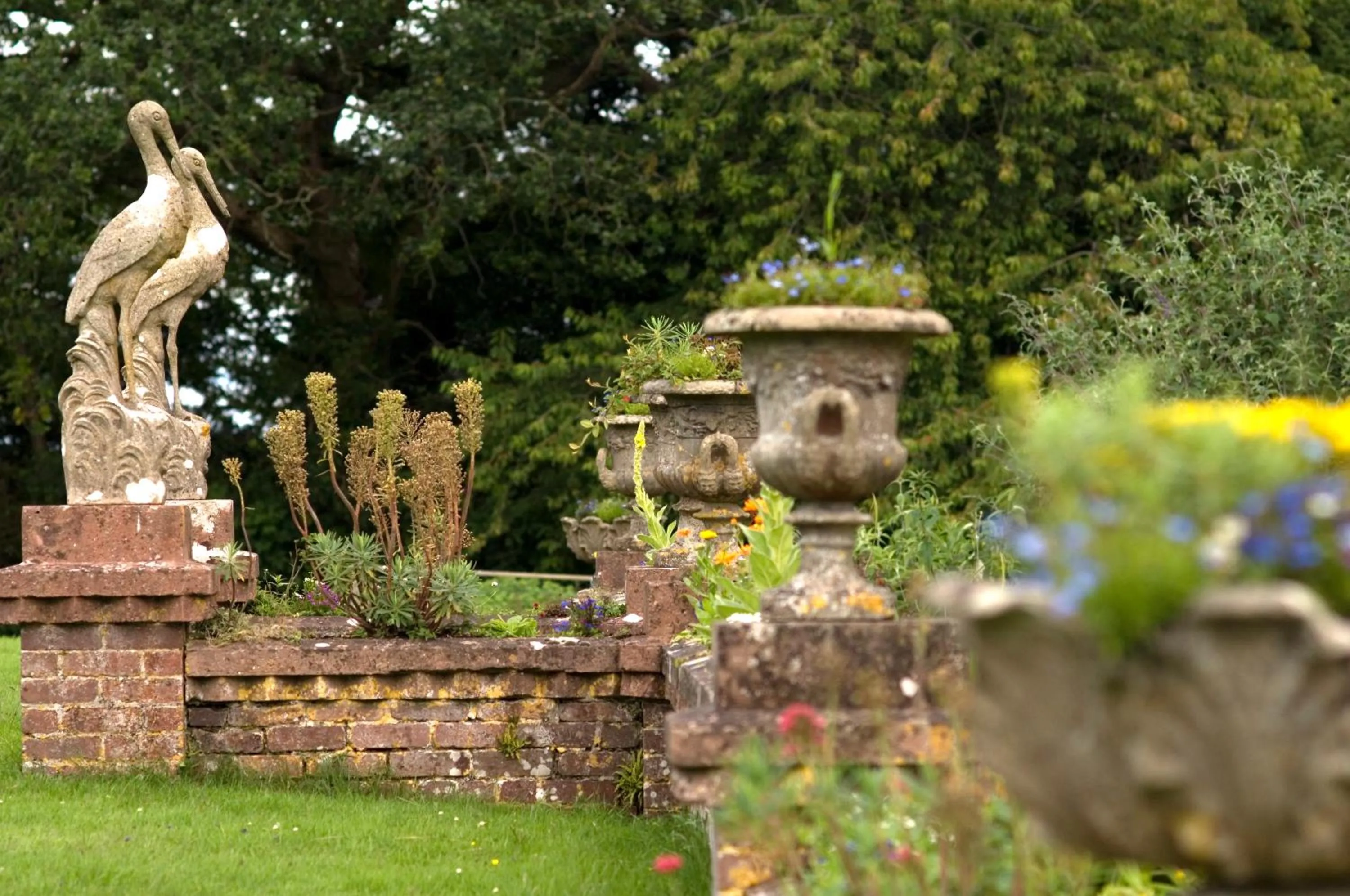 Garden in Dunbrody Country House Hotel