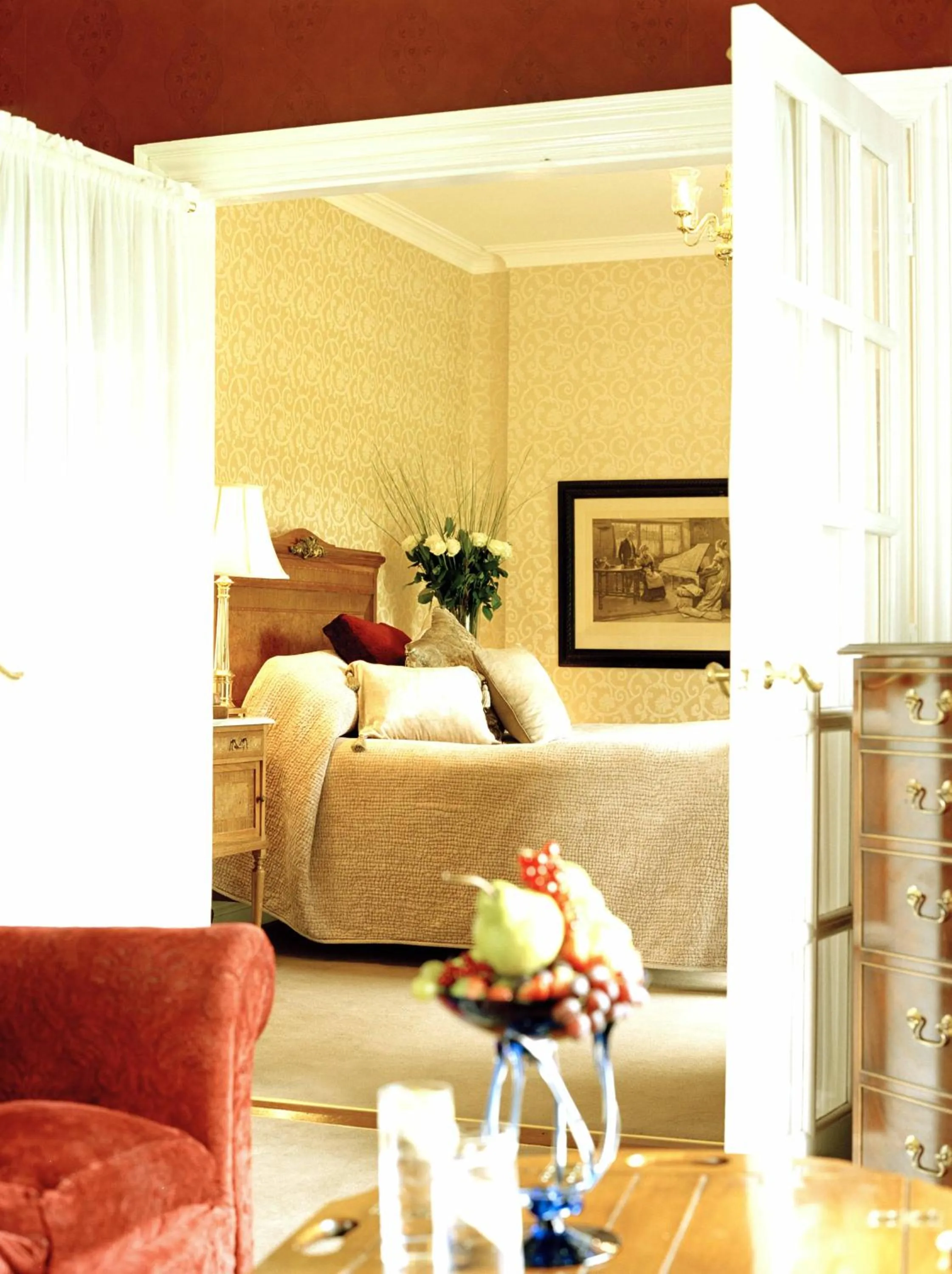 Bed in Dunbrody Country House Hotel