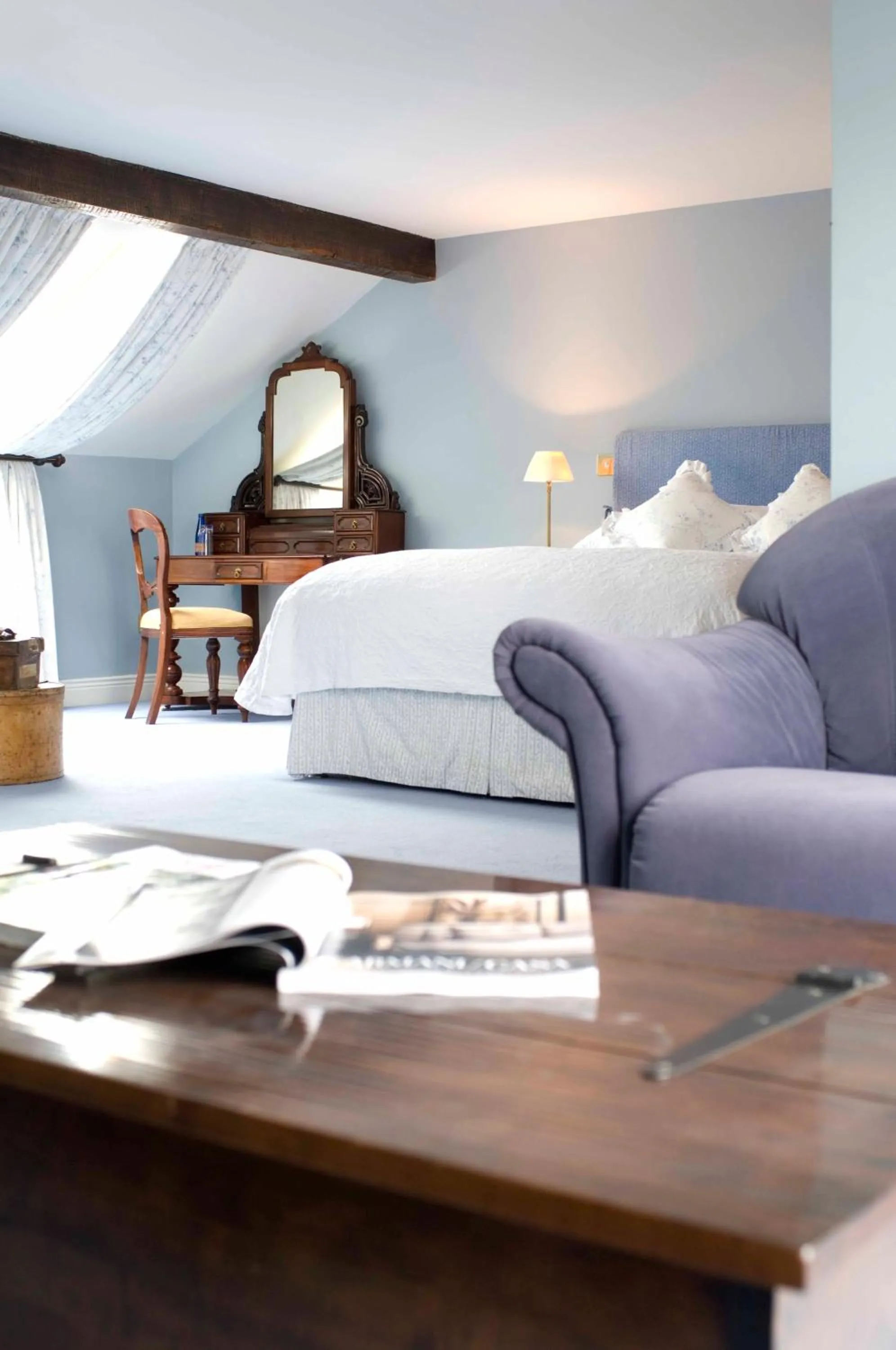 Bed in Dunbrody Country House Hotel