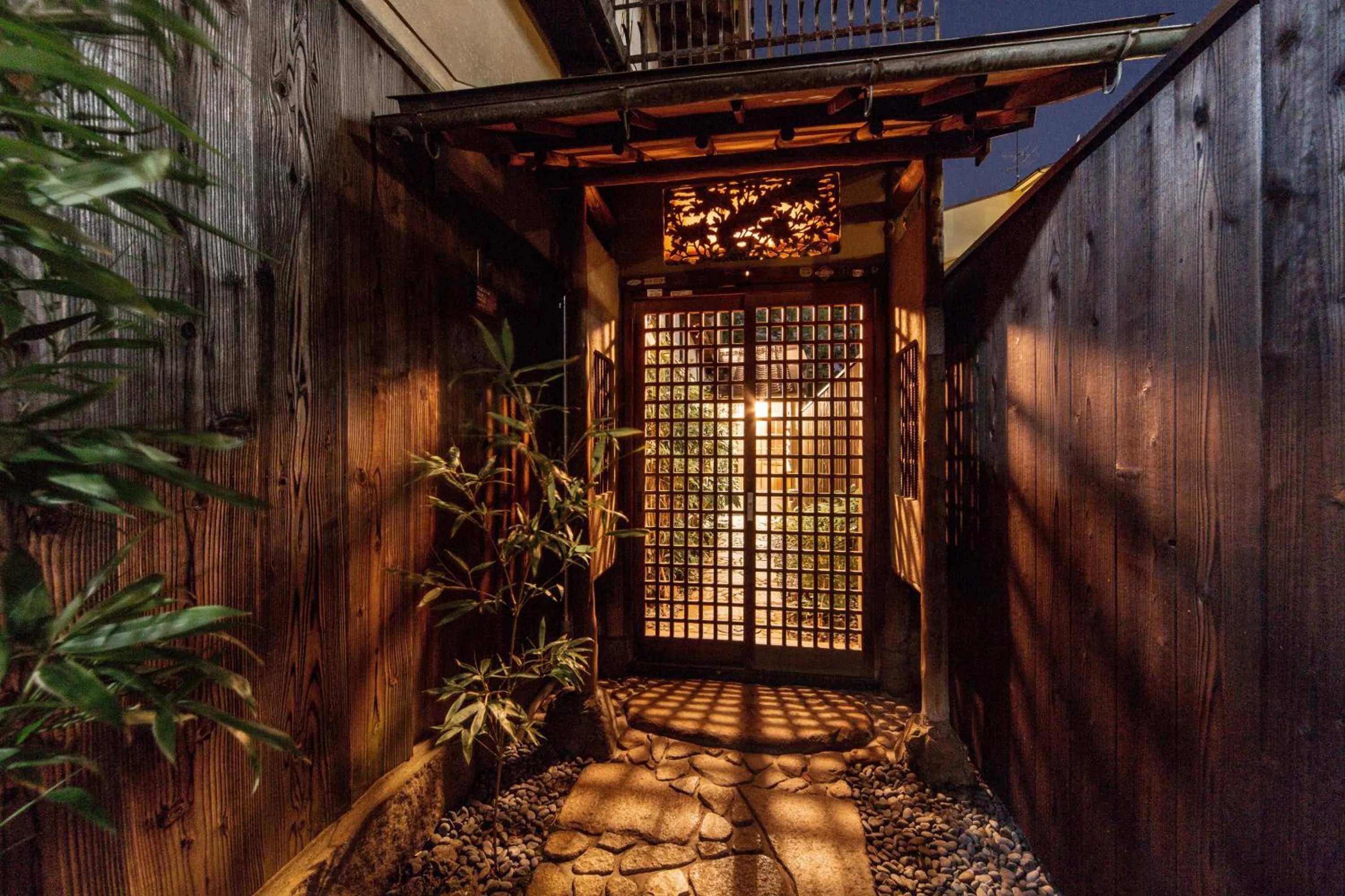 Facade/entrance in Machiya Maya Gion