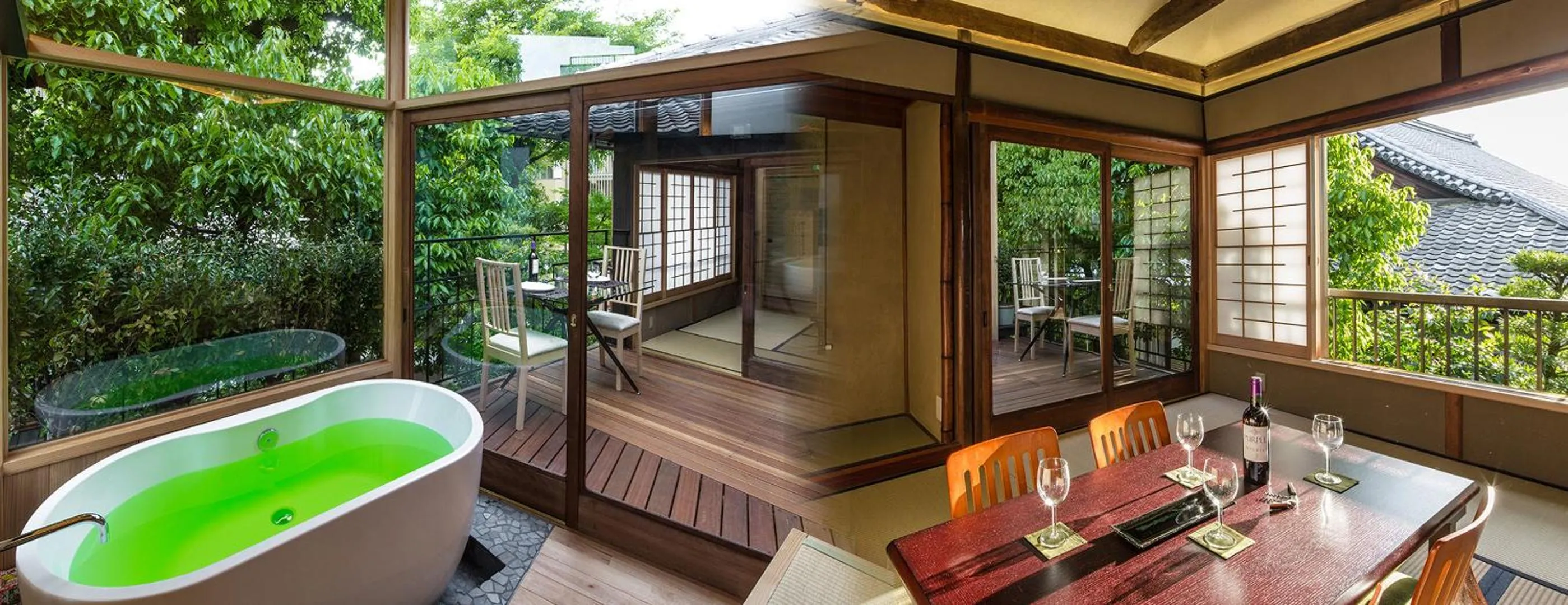 Bathroom in Machiya Maya Gion