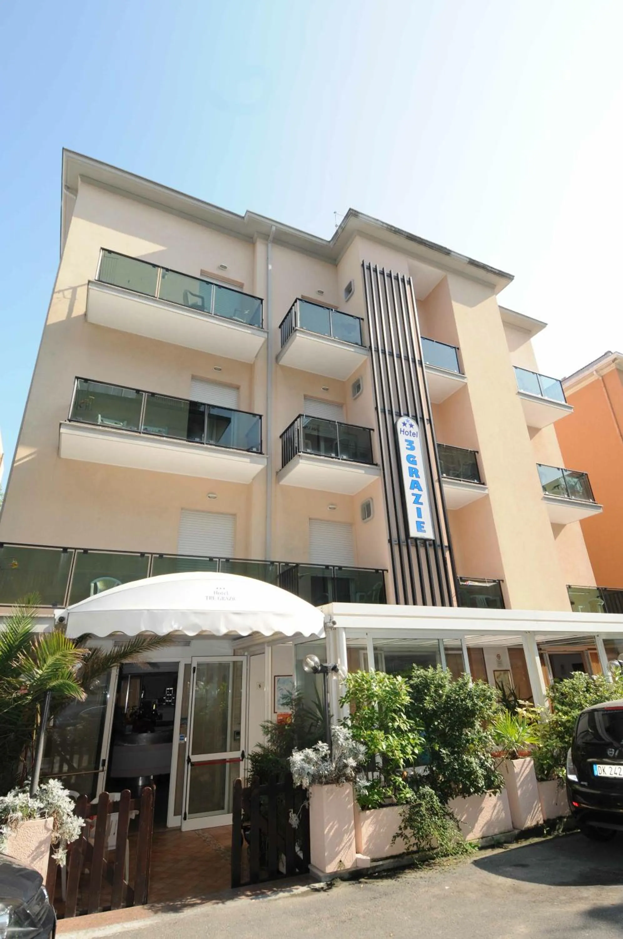 Facade/entrance in Hotel Tre Grazie