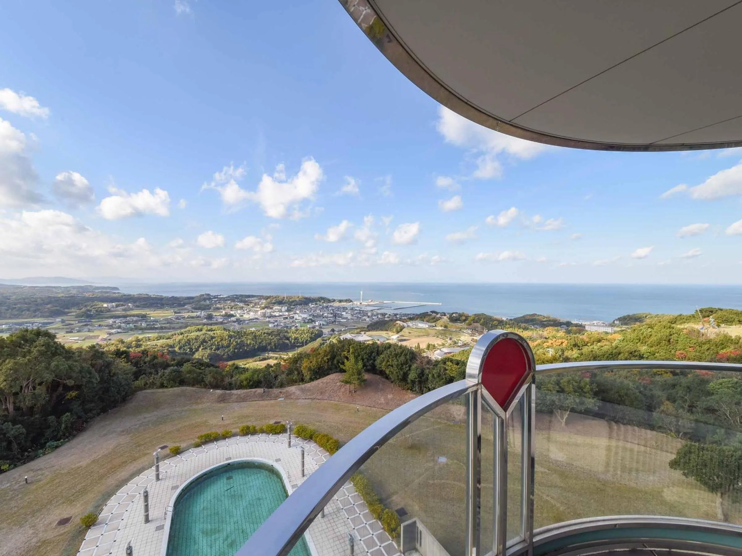 View (from property/room), Pool View in Spring Golf and Art Resort Awaji