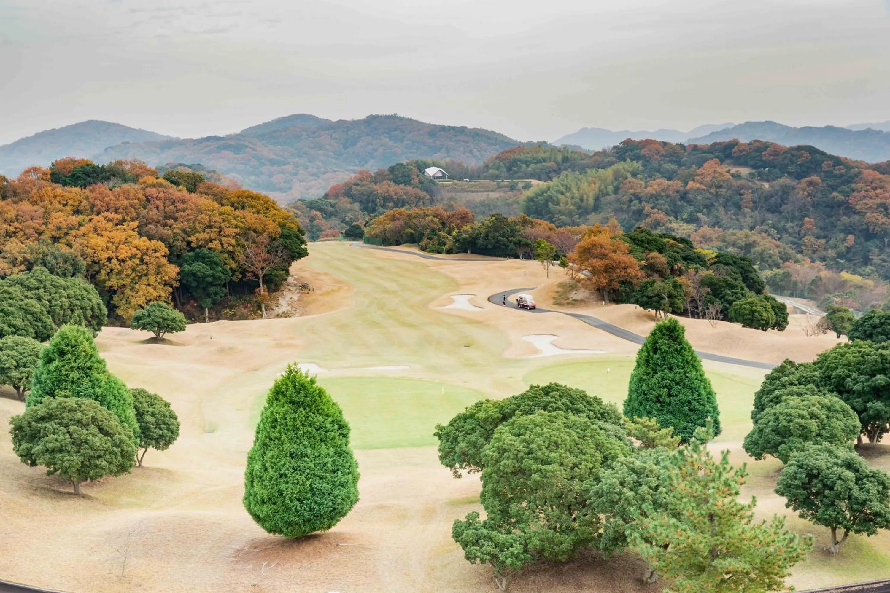 Golfcourse in Spring Golf and Art Resort Awaji