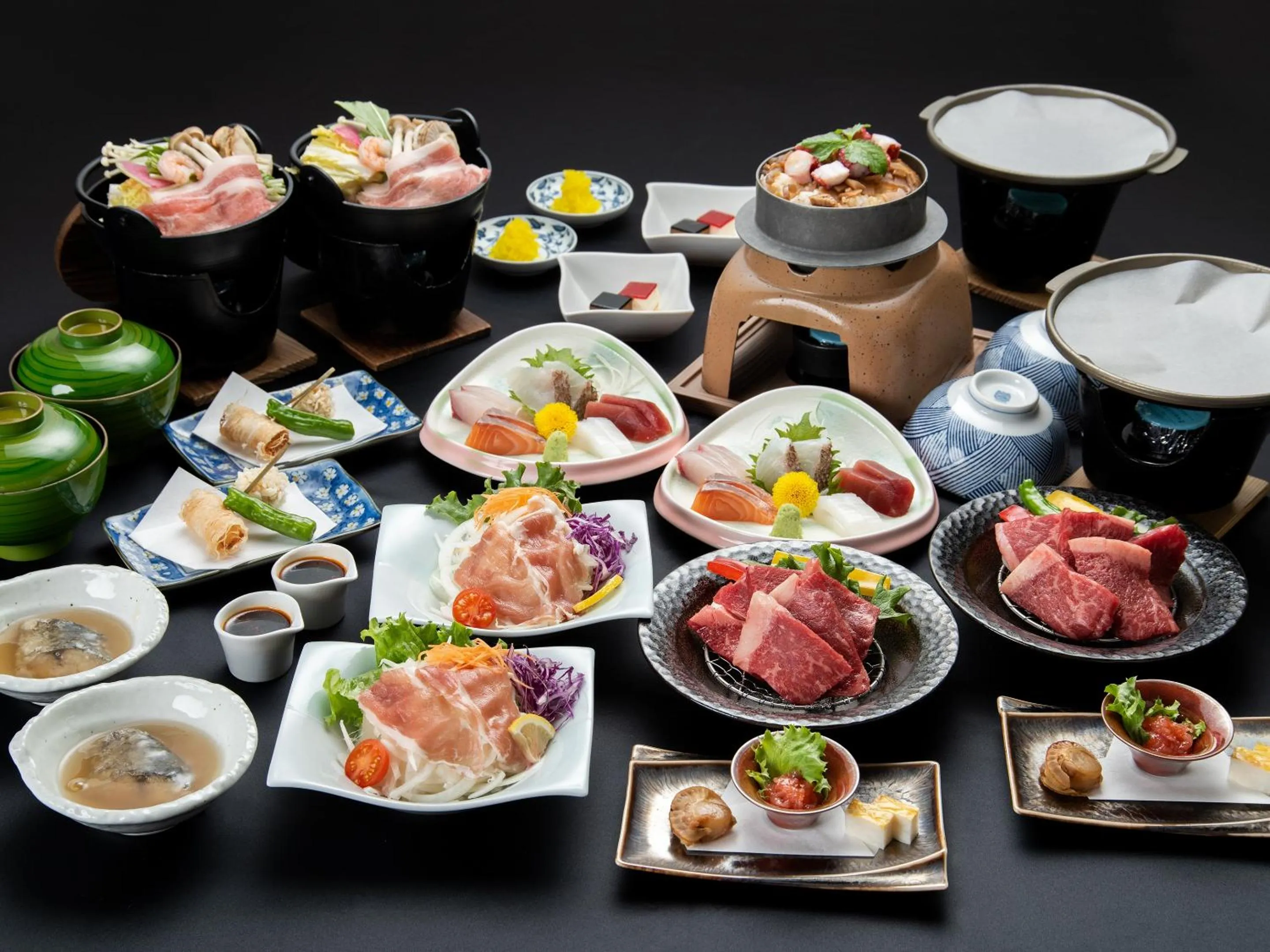 Meals in Spring Golf and Art Resort Awaji