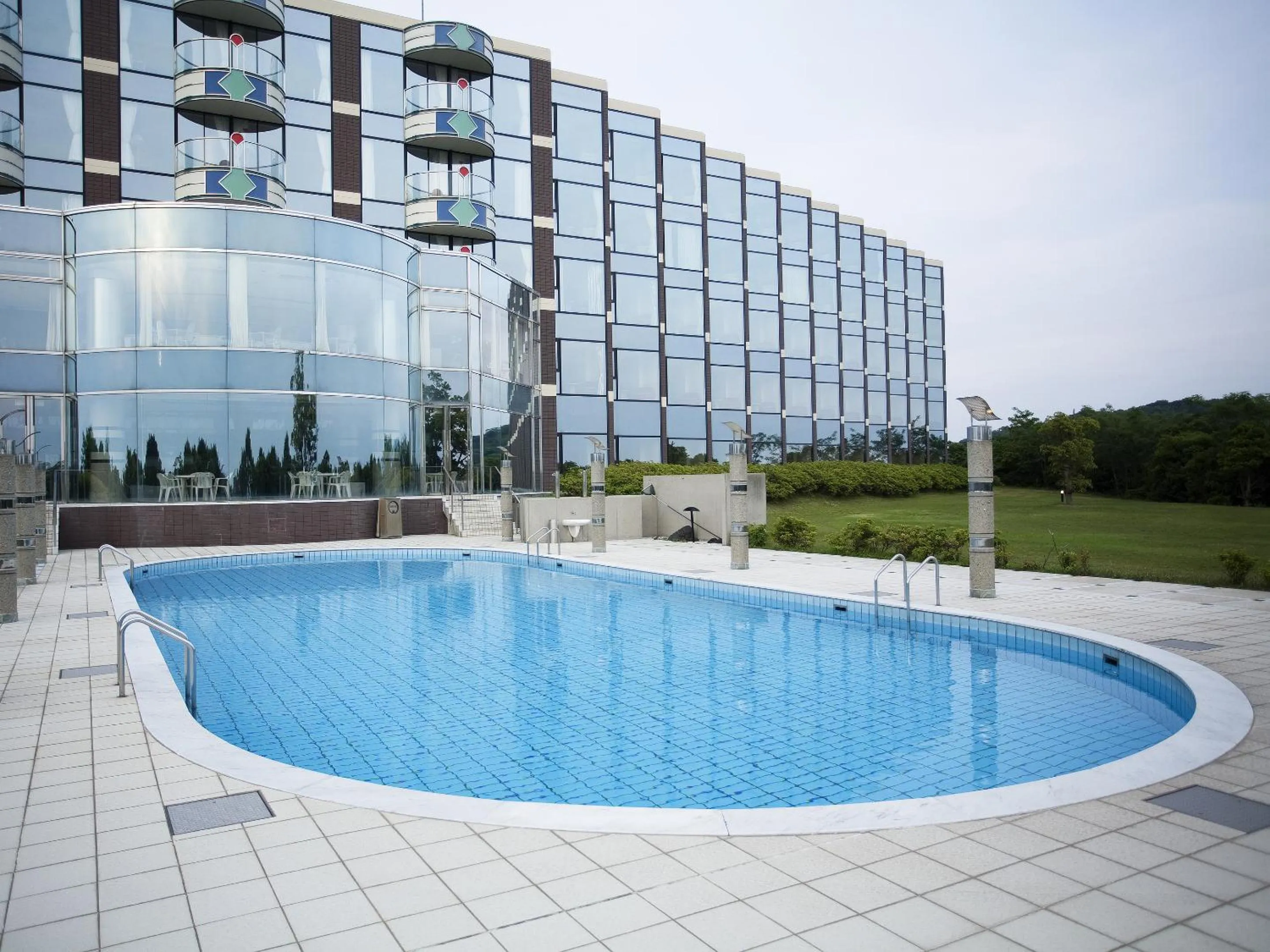 Swimming pool, Property Building in Spring Golf and Art Resort Awaji