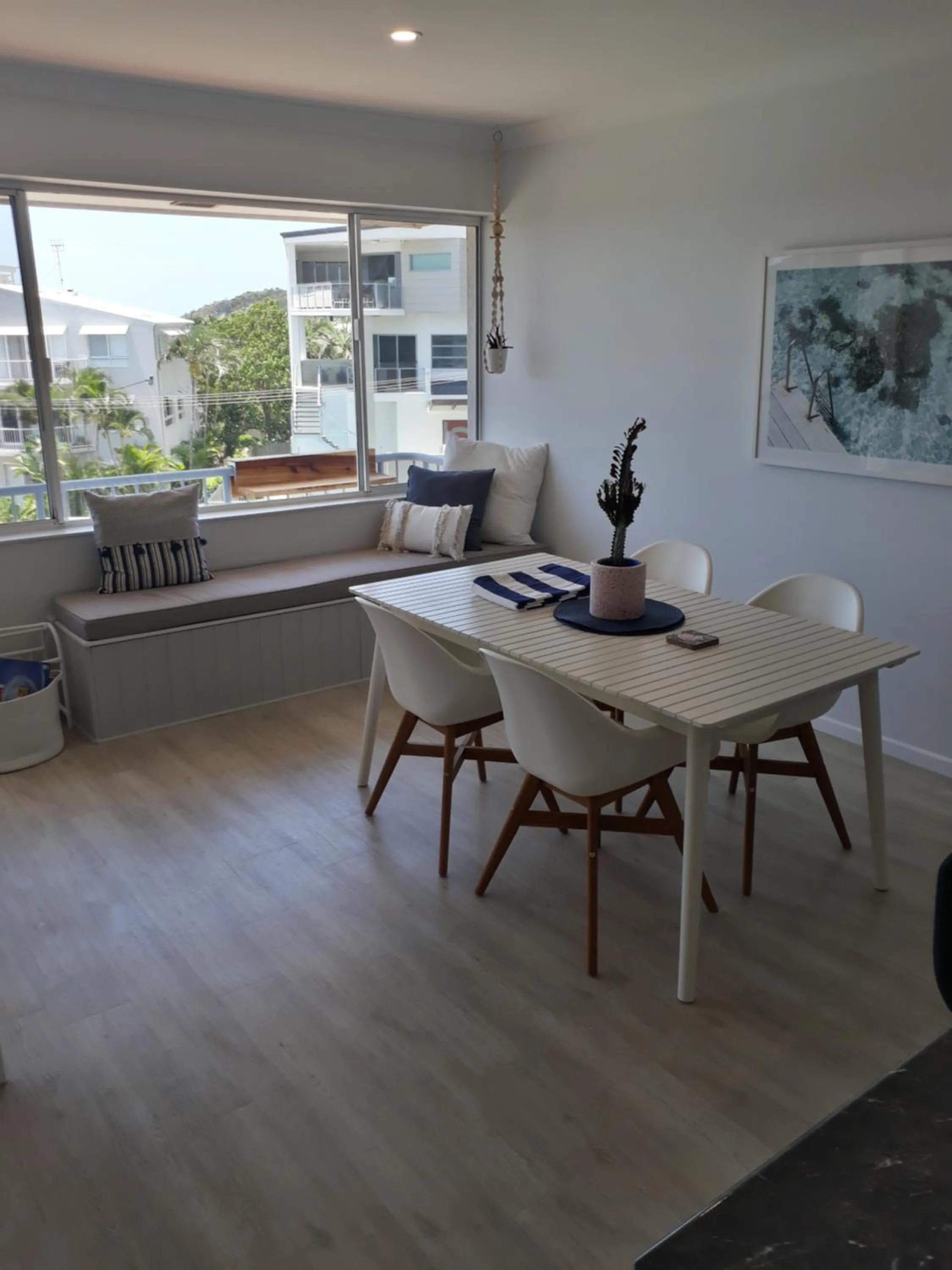 Seating area in Pandanus Coolum Beach