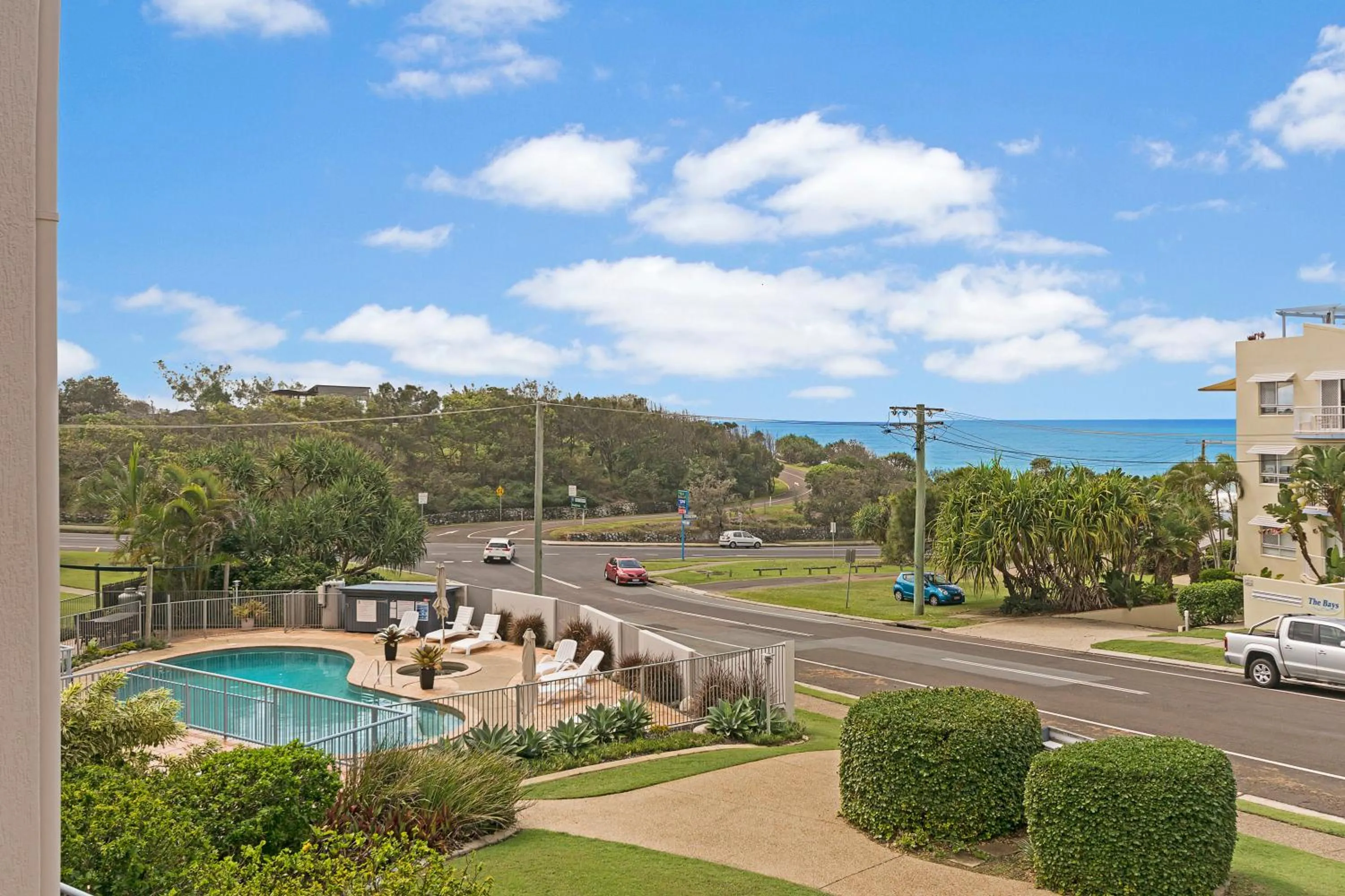 Sea view in Pandanus Coolum Beach