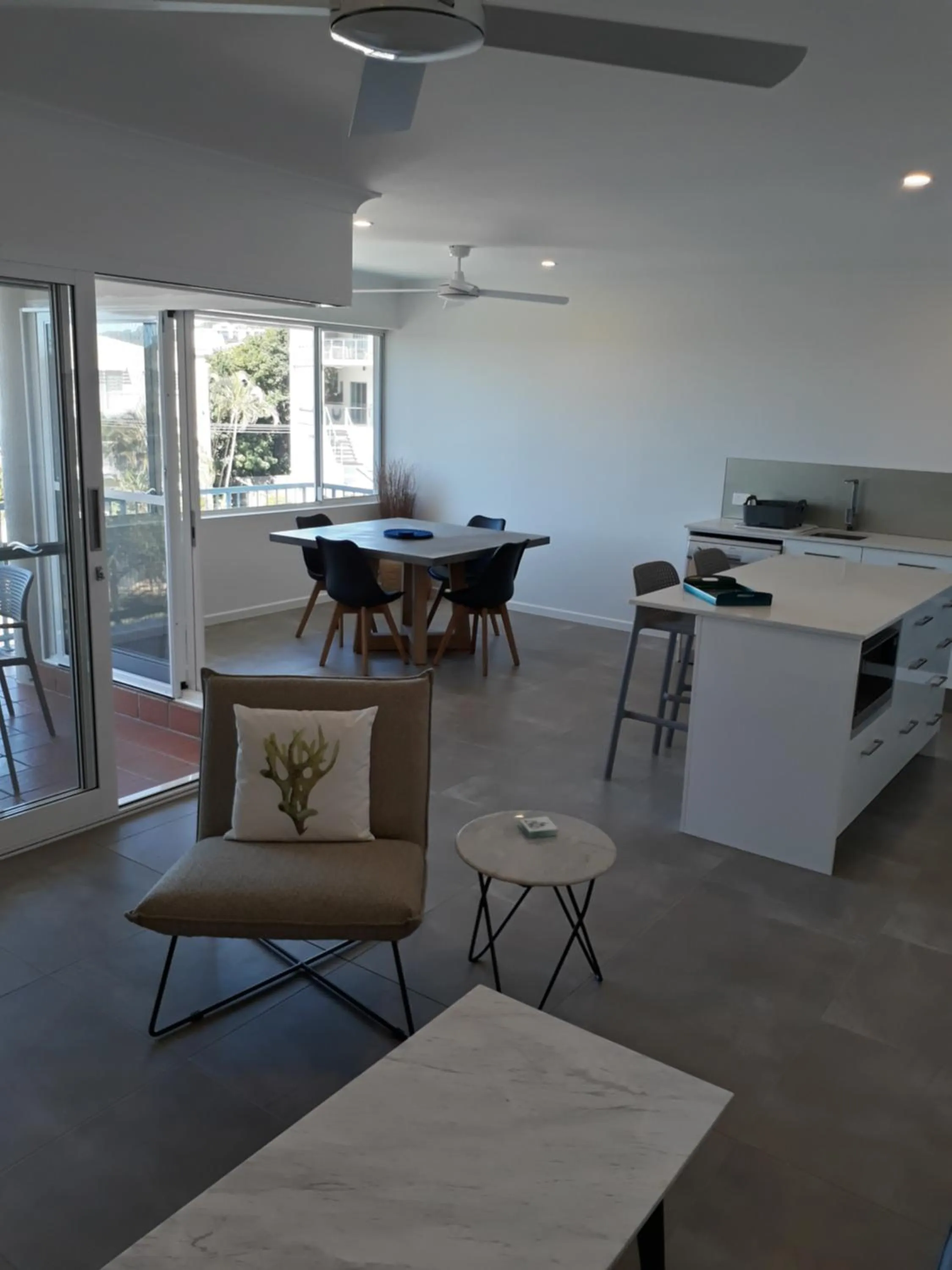 Dining area in Pandanus Coolum Beach