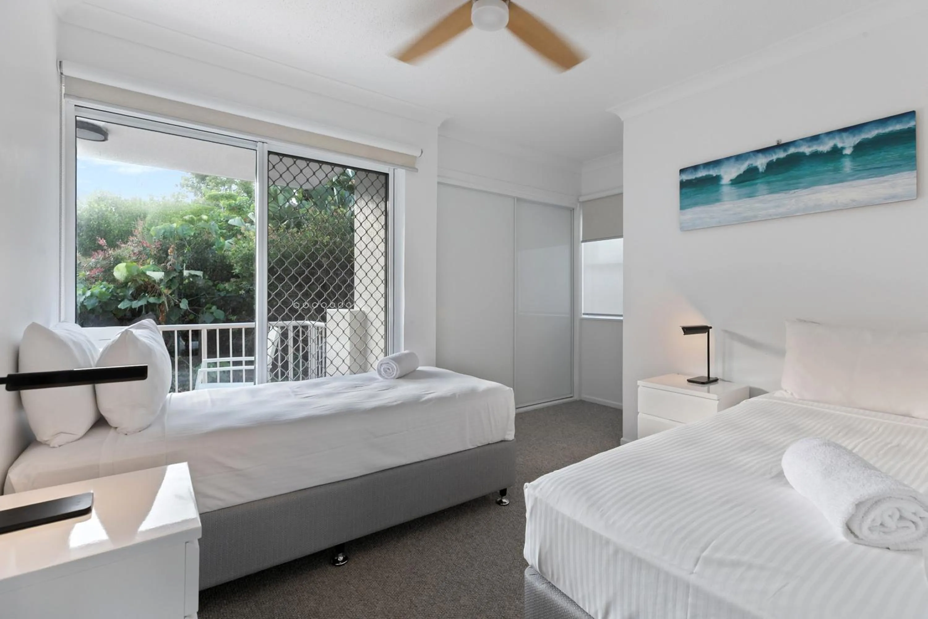 Bedroom, Bed in Pandanus Coolum Beach