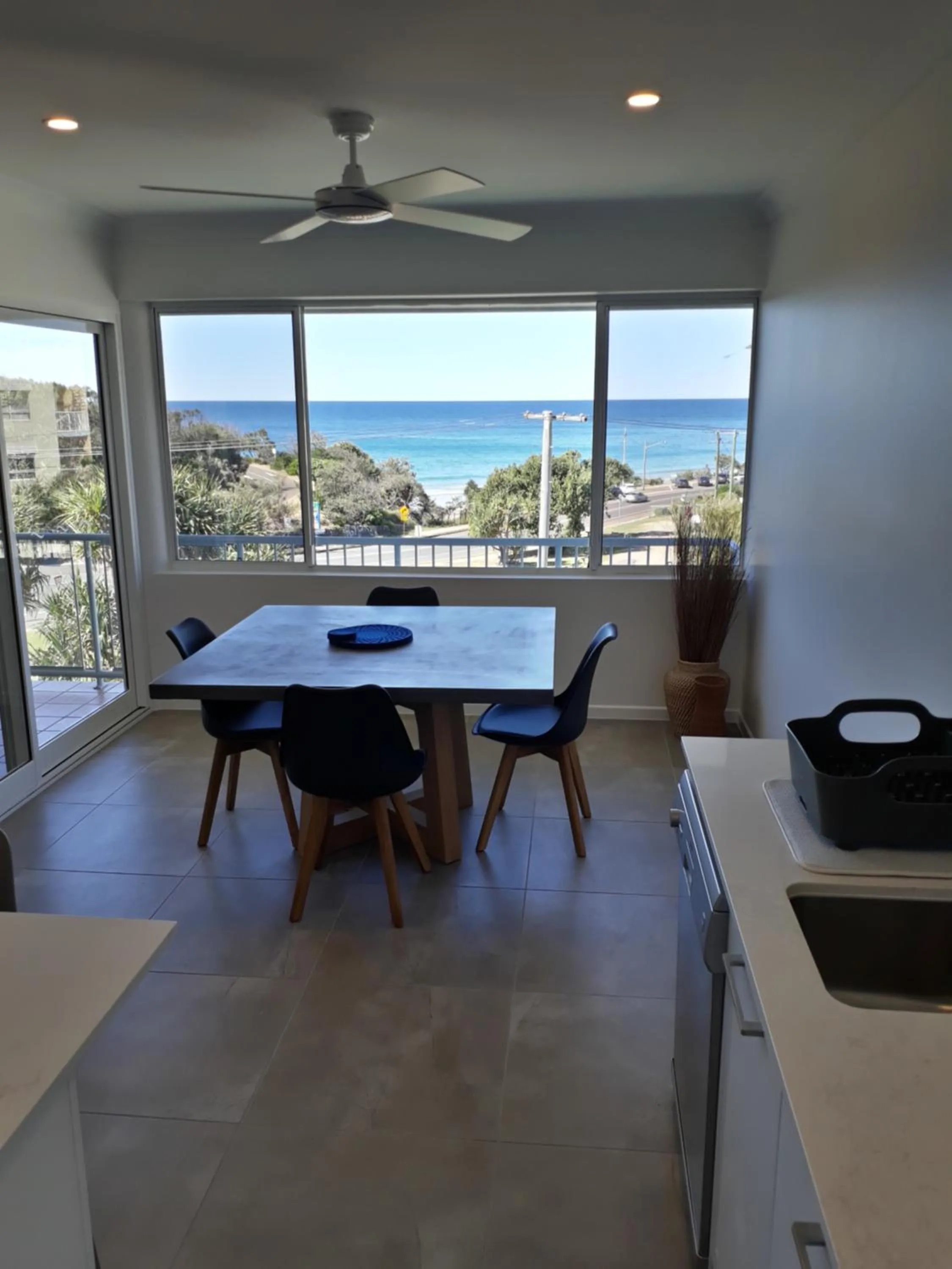 Dining area in Pandanus Coolum Beach