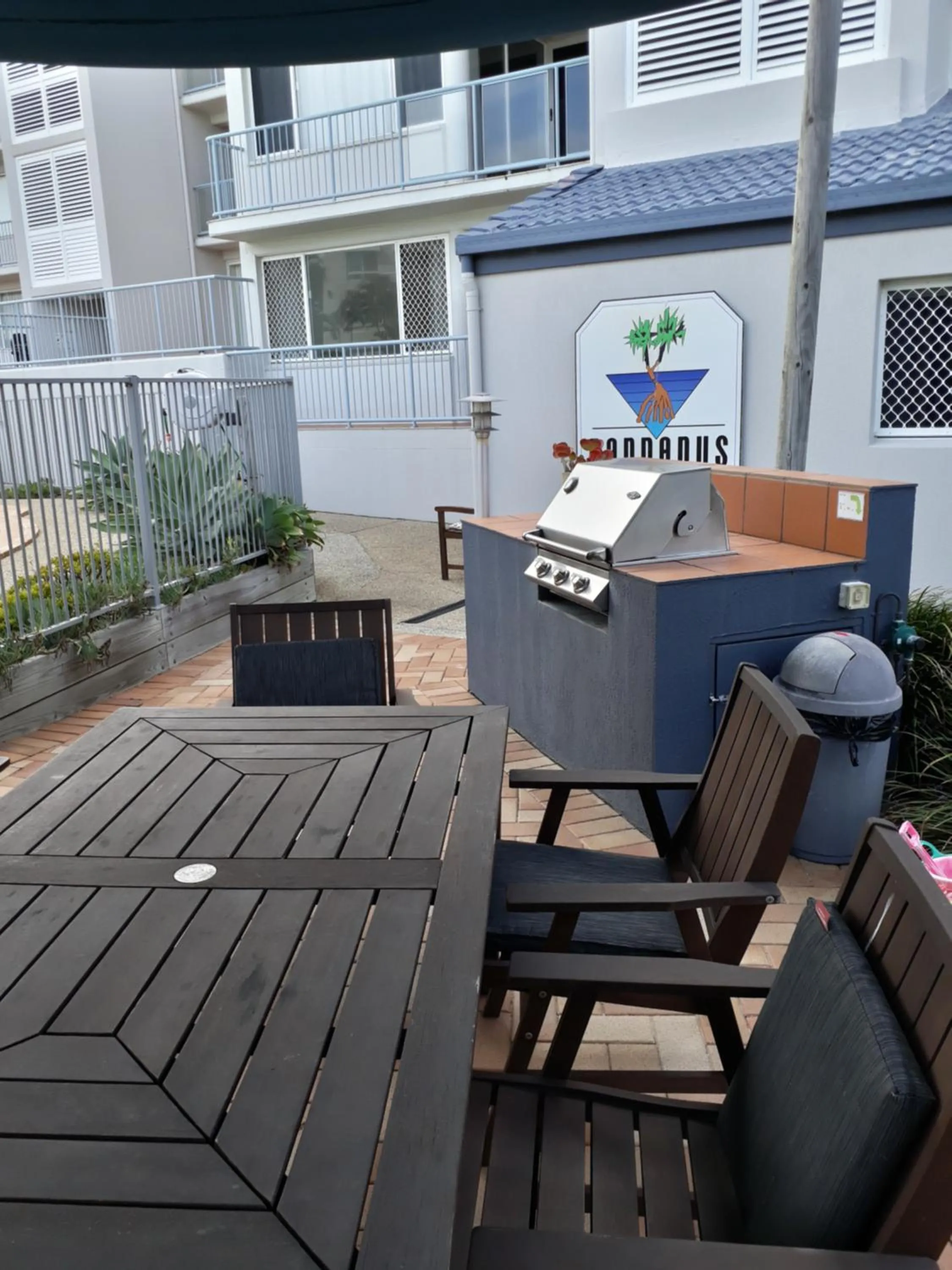 BBQ facilities in Pandanus Coolum Beach