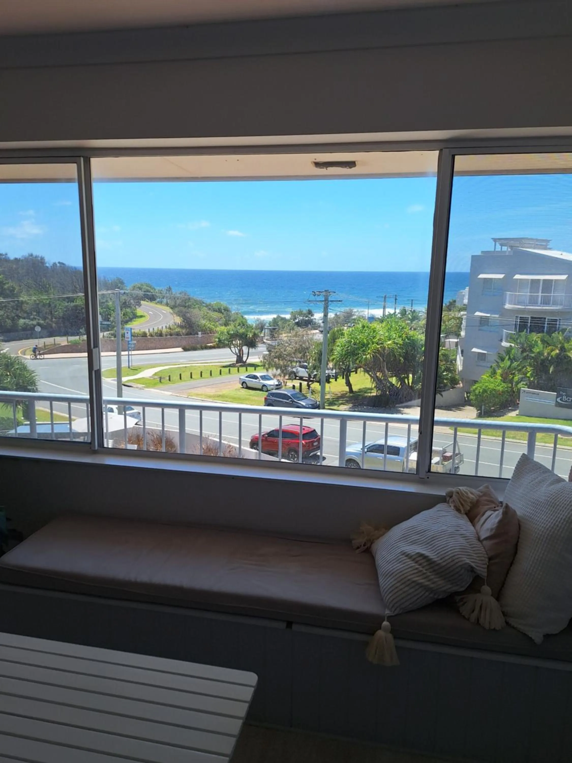 Seating area in Pandanus Coolum Beach