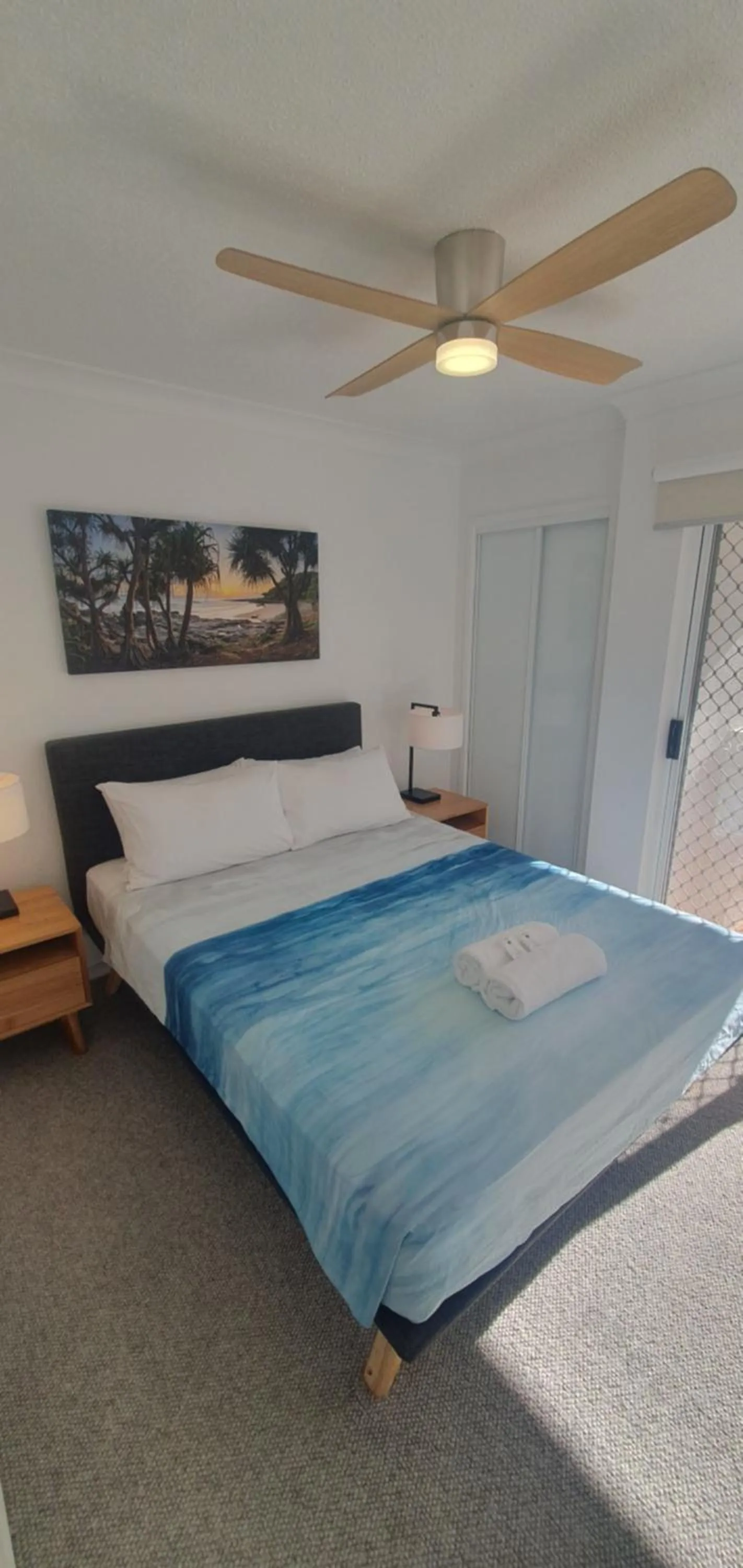 Bedroom, Bed in Pandanus Coolum Beach