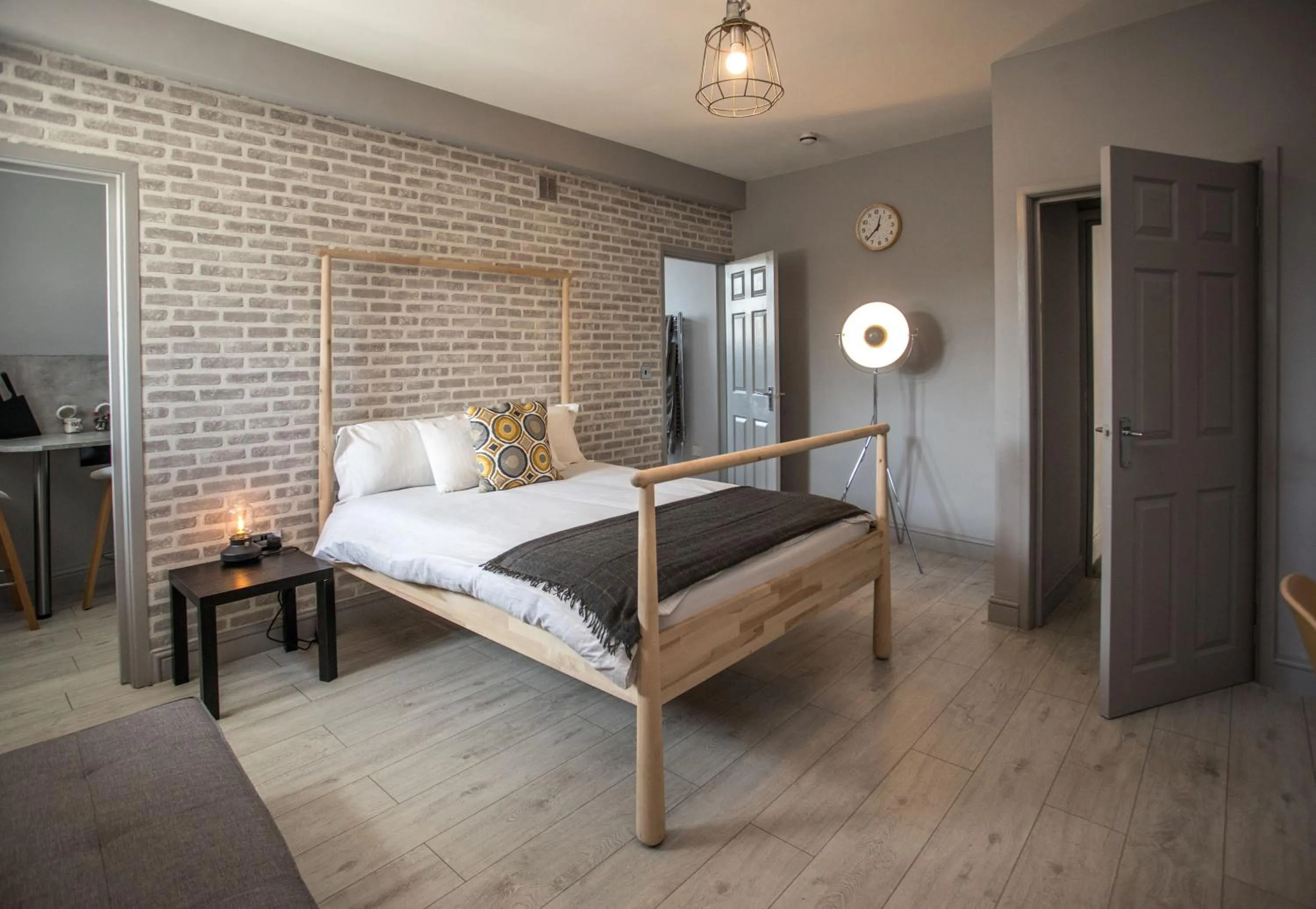 Bed in James' Place at Dowlais