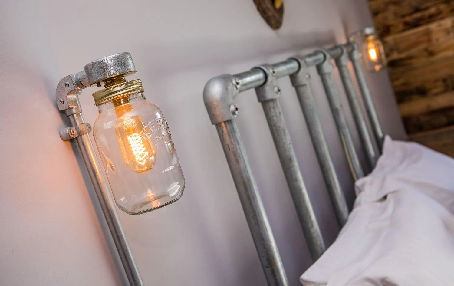 Bed in James' Place at Dowlais