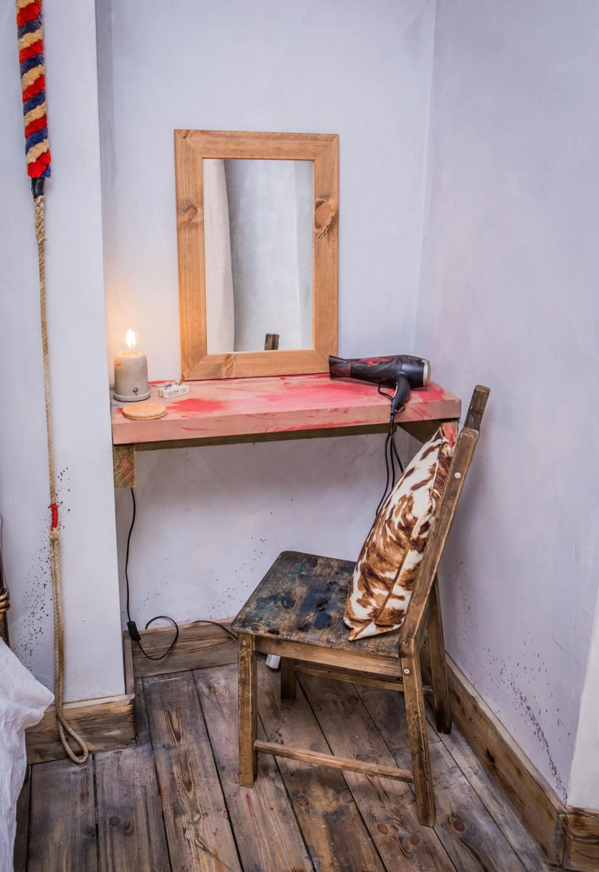 Decorative detail in James' Place at Dowlais