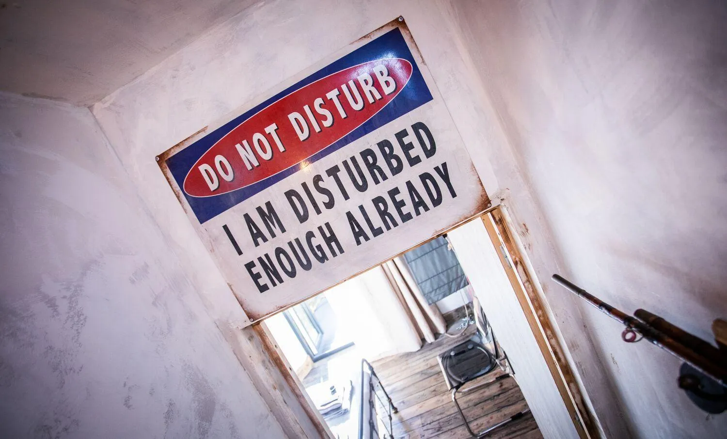 Bedroom in James' Place at Dowlais