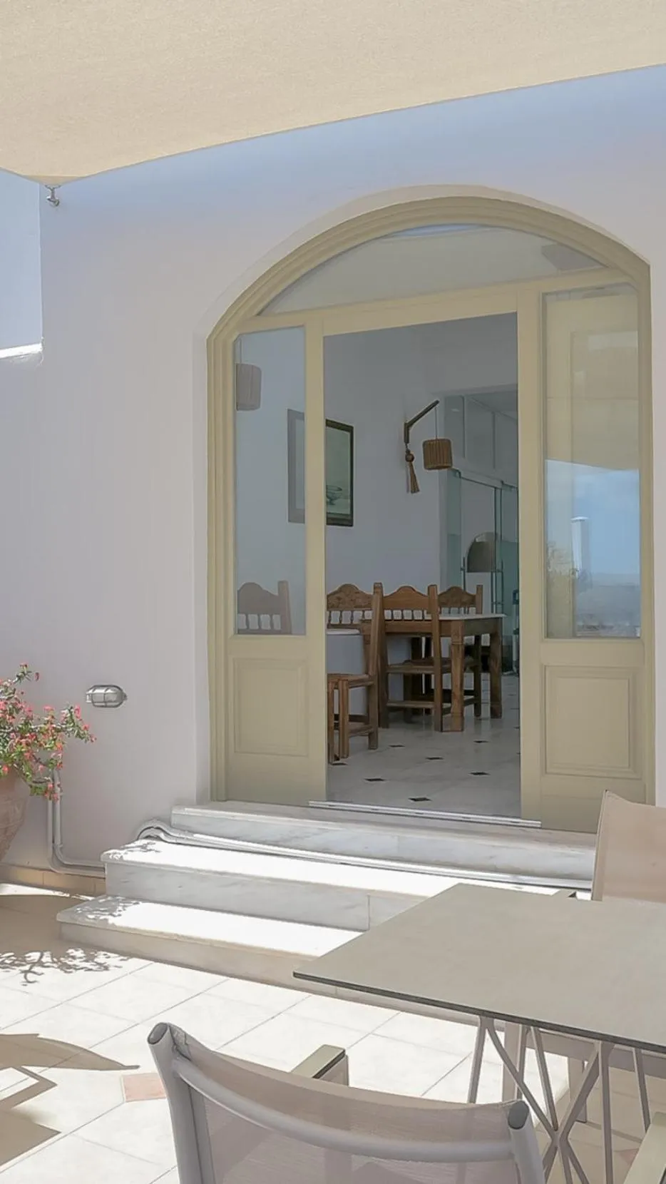 Dining area in Aldea