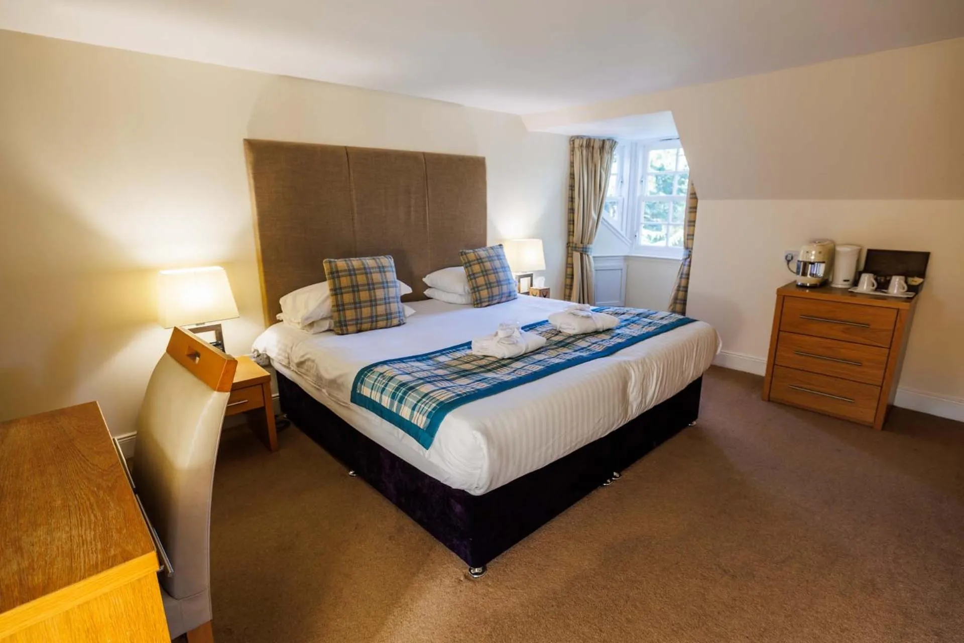 Bed in Moness Resort