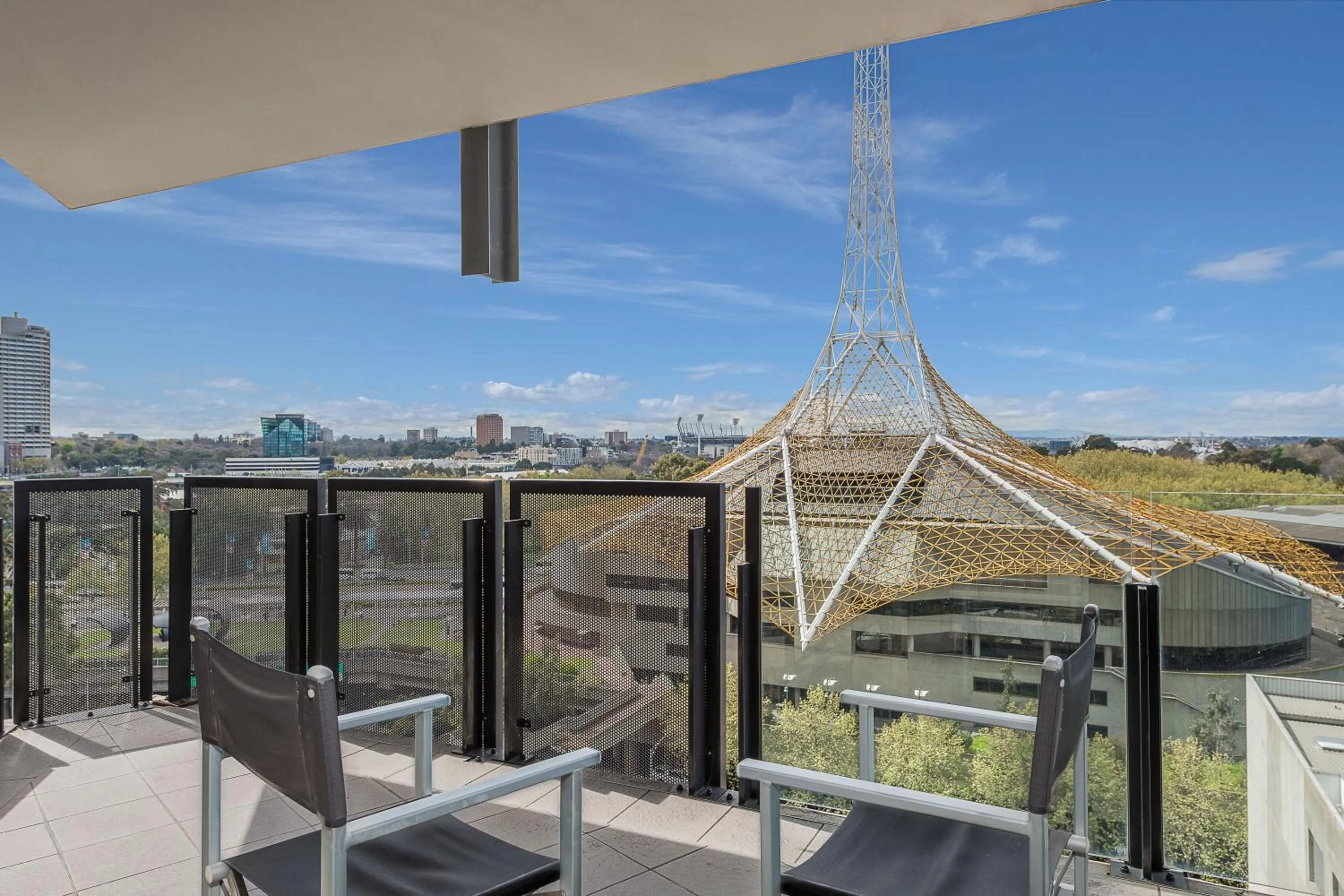 Balcony/Terrace in Mantra Southbank