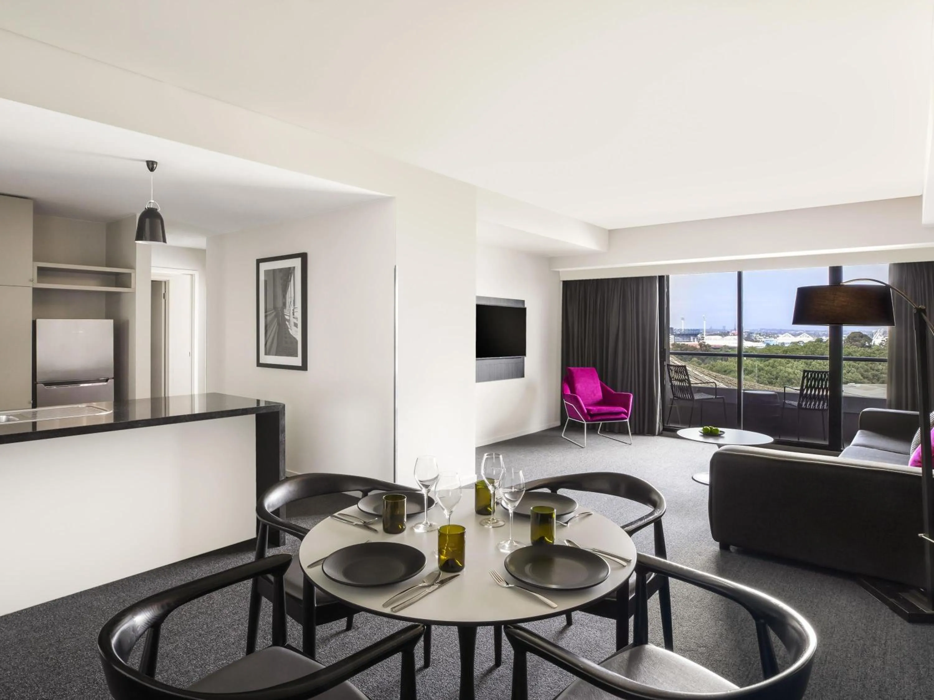 Bedroom in Mantra Southbank