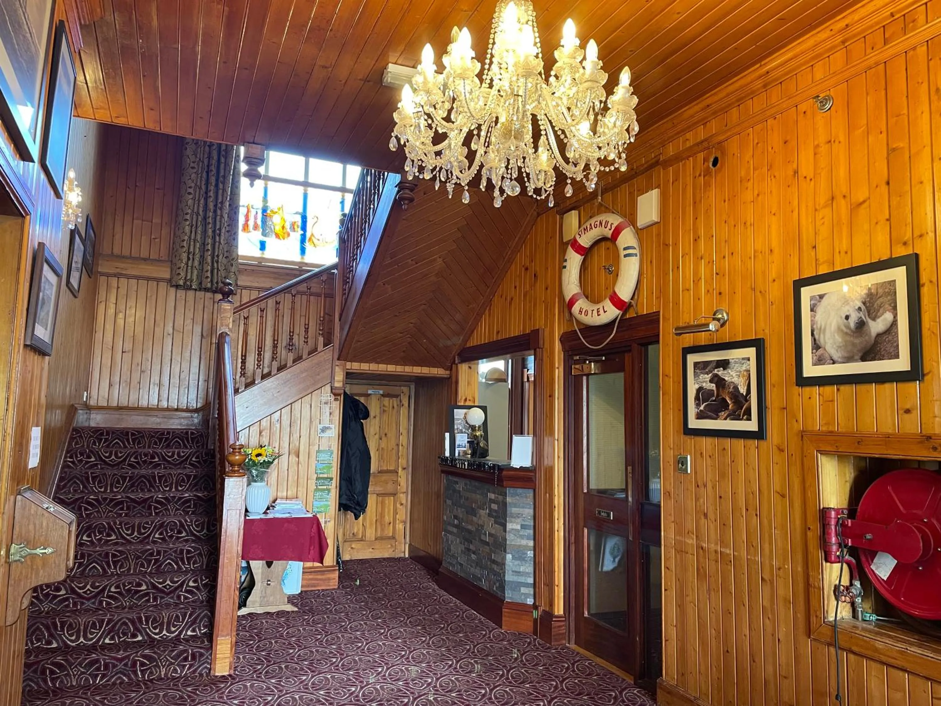 Lobby or reception in St Magnus Bay Hotel