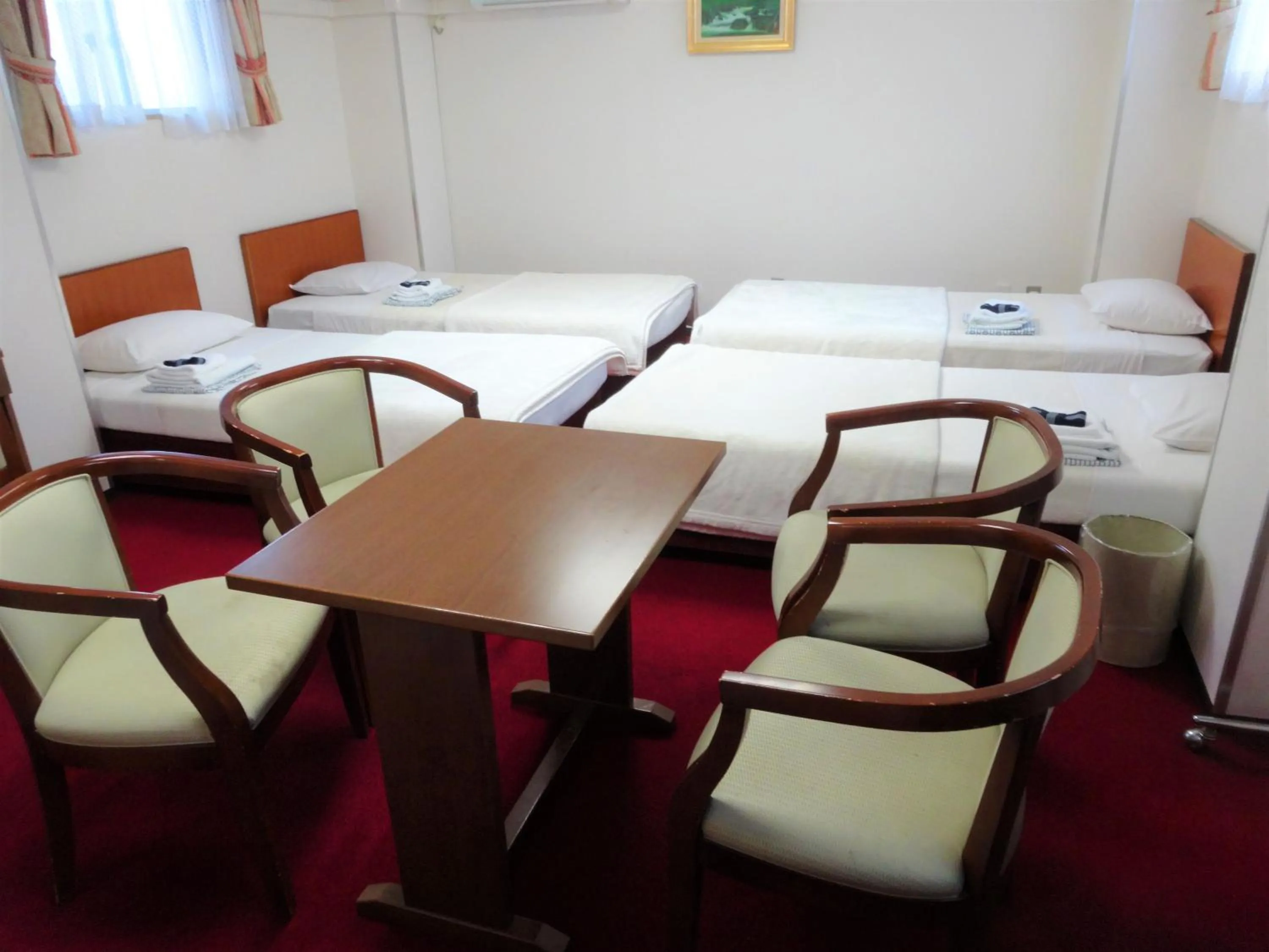 Bed in Hotel Yanagibashi