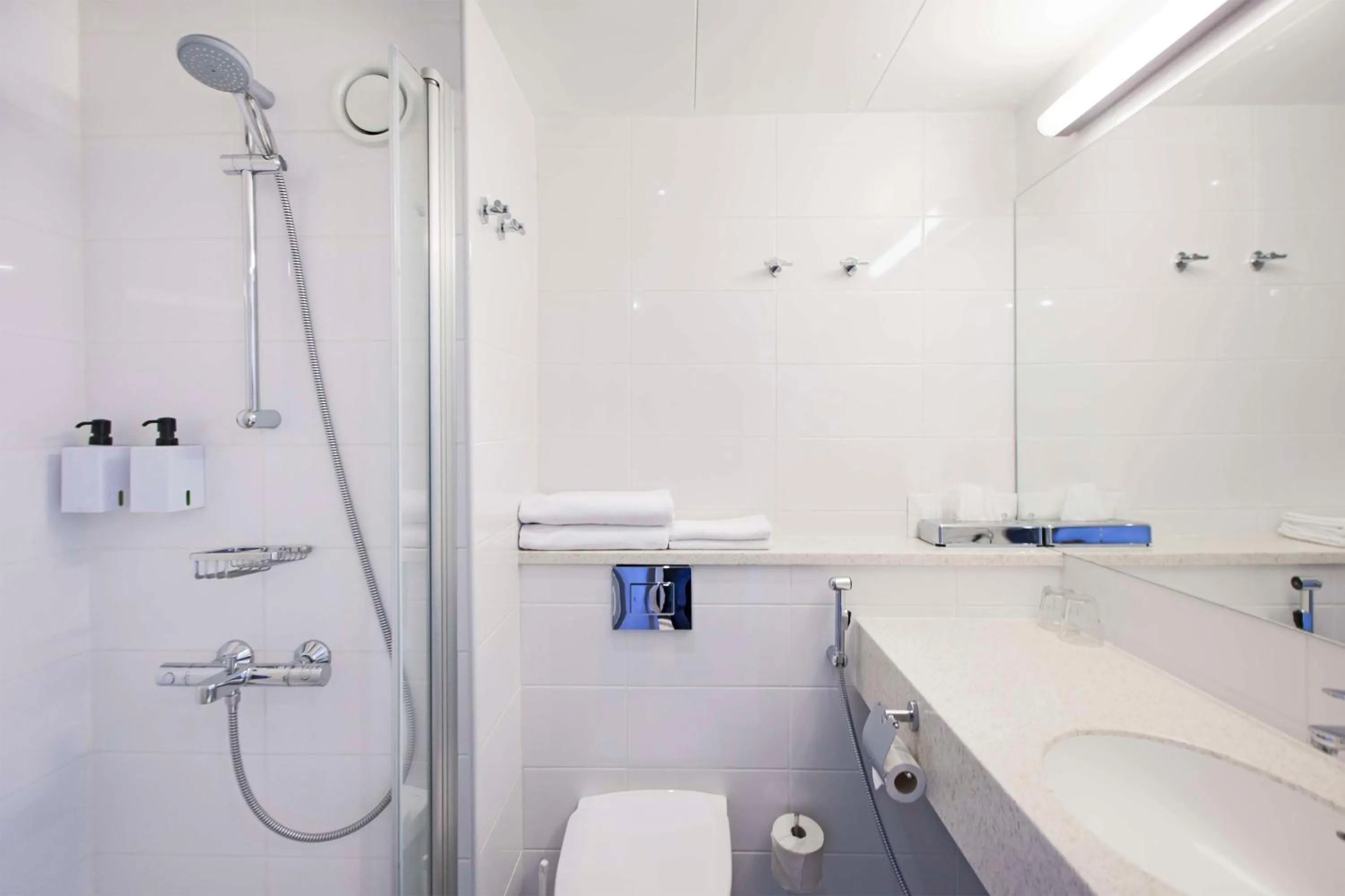 Bathroom in Scandic Kuopio