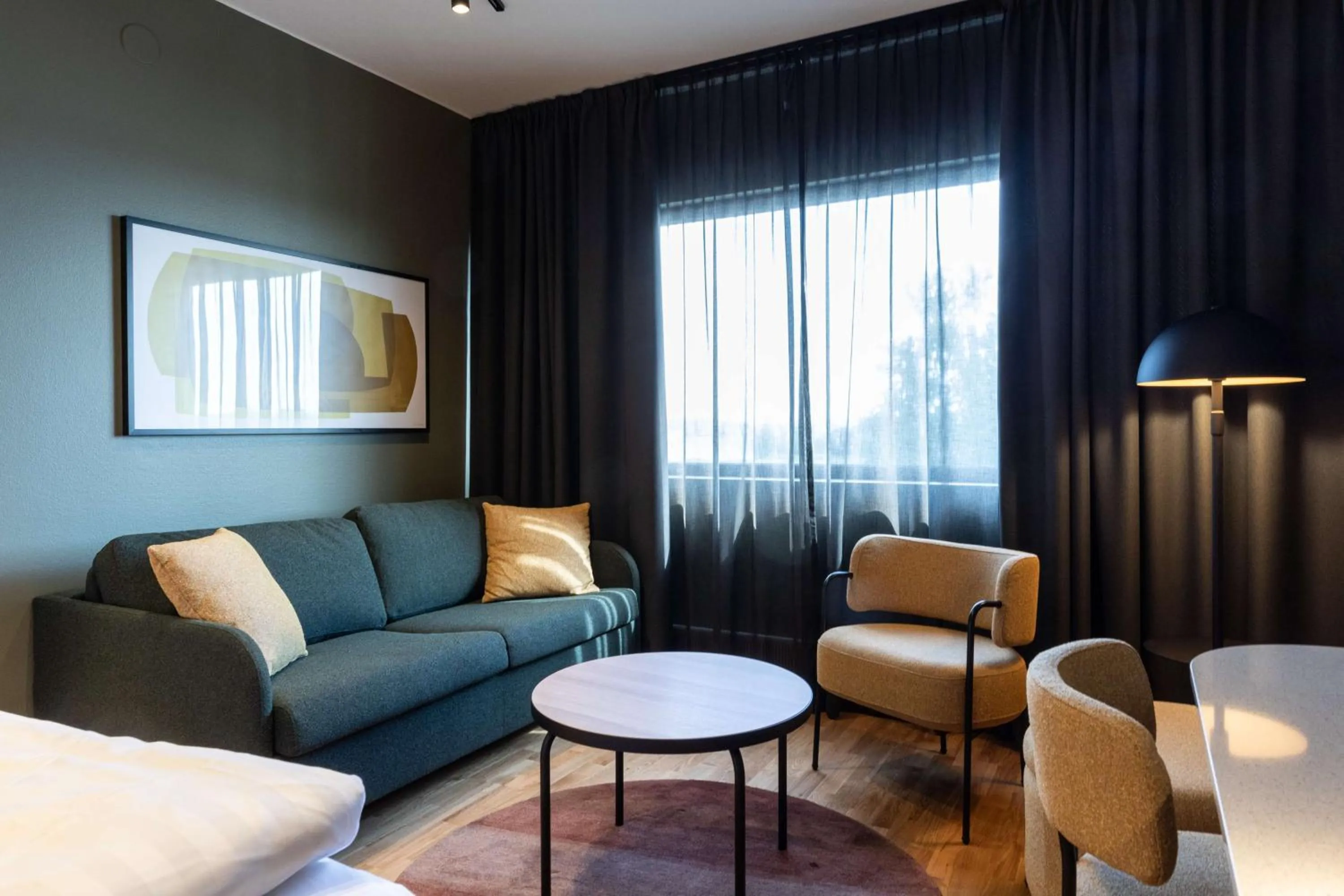 Bedroom in Scandic Kuopio