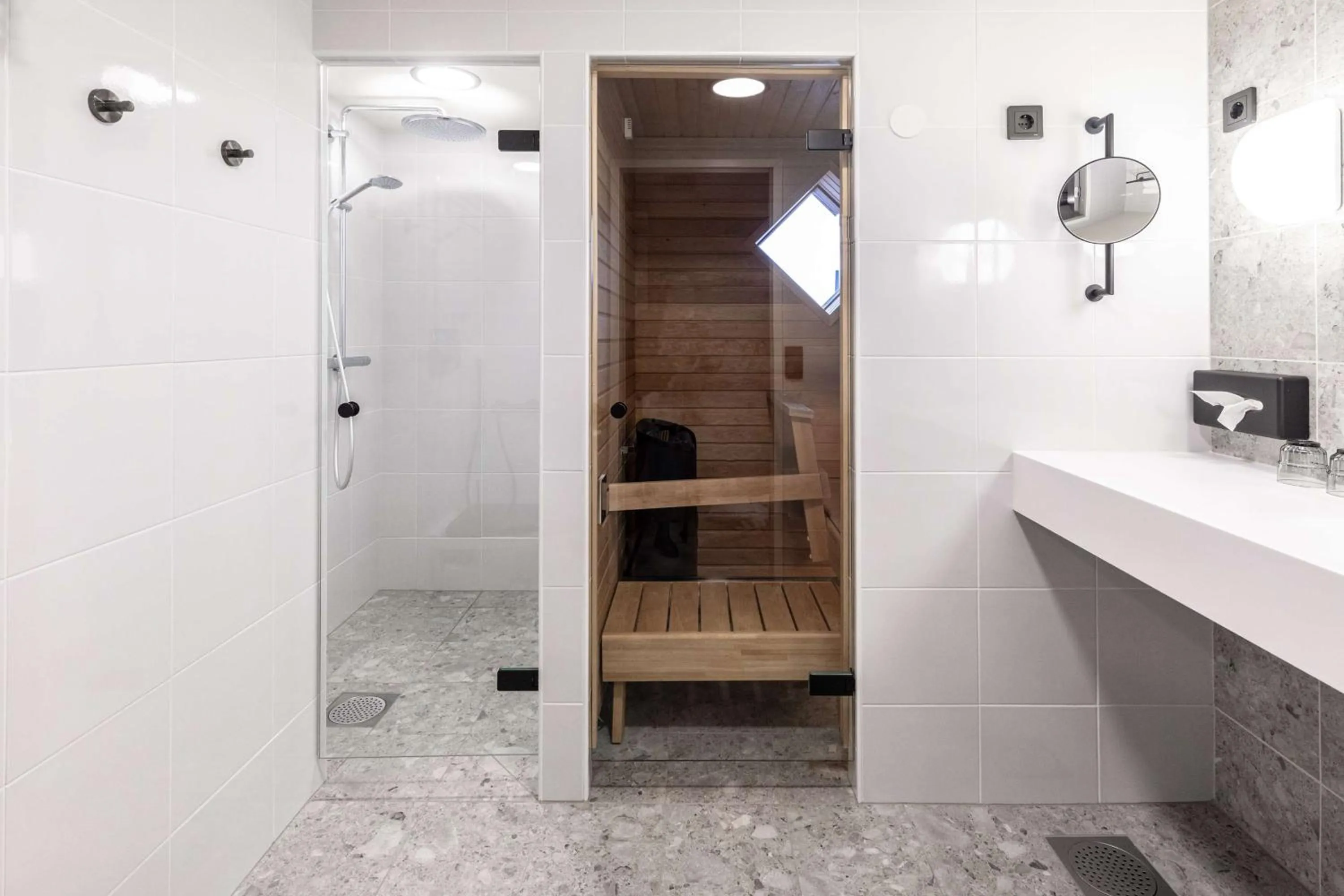 Bathroom in Scandic Jyväskylä Station