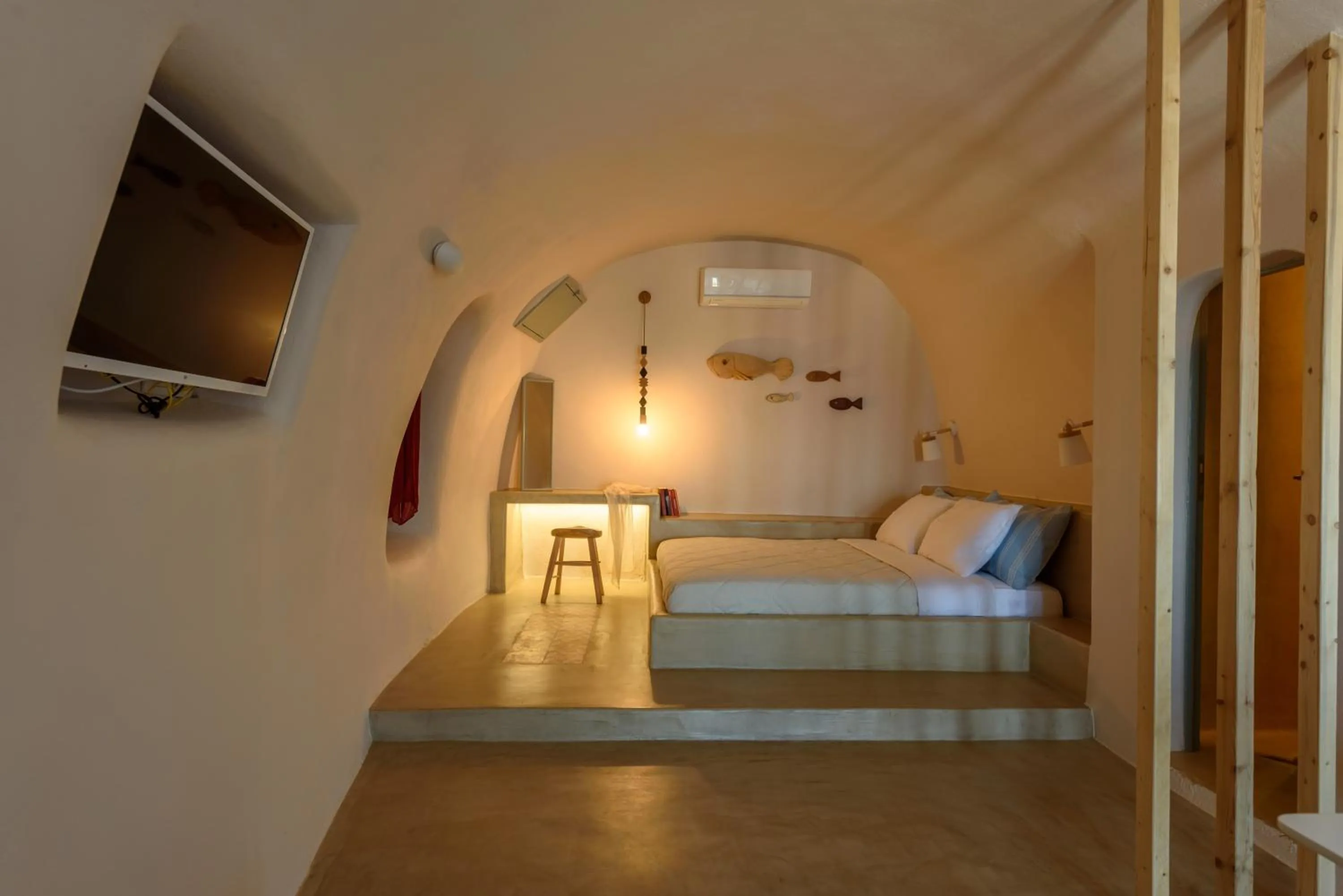 Bedroom, Bed in Sublime Villa & Caves