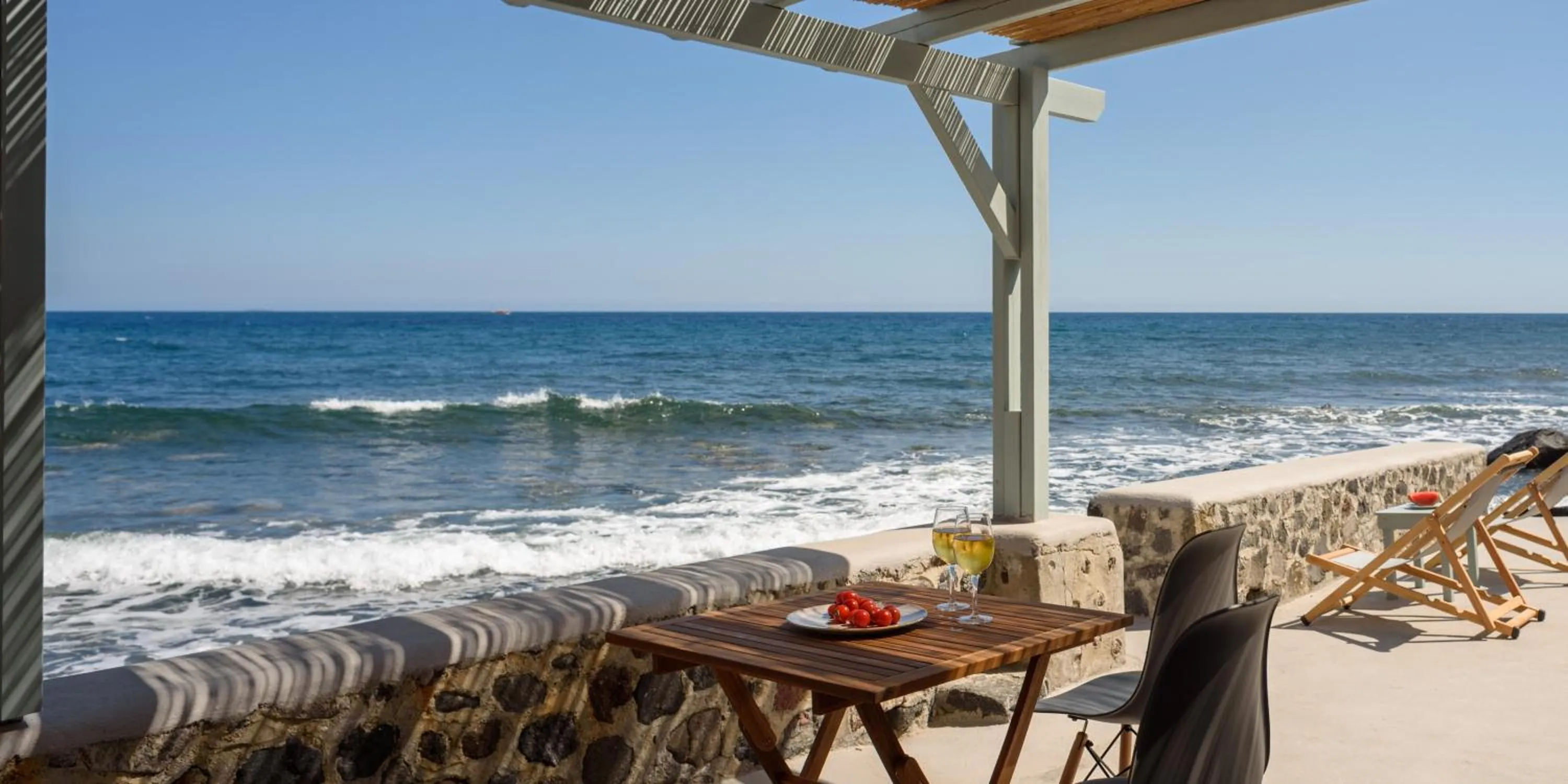 Patio in Sublime Villa & Caves