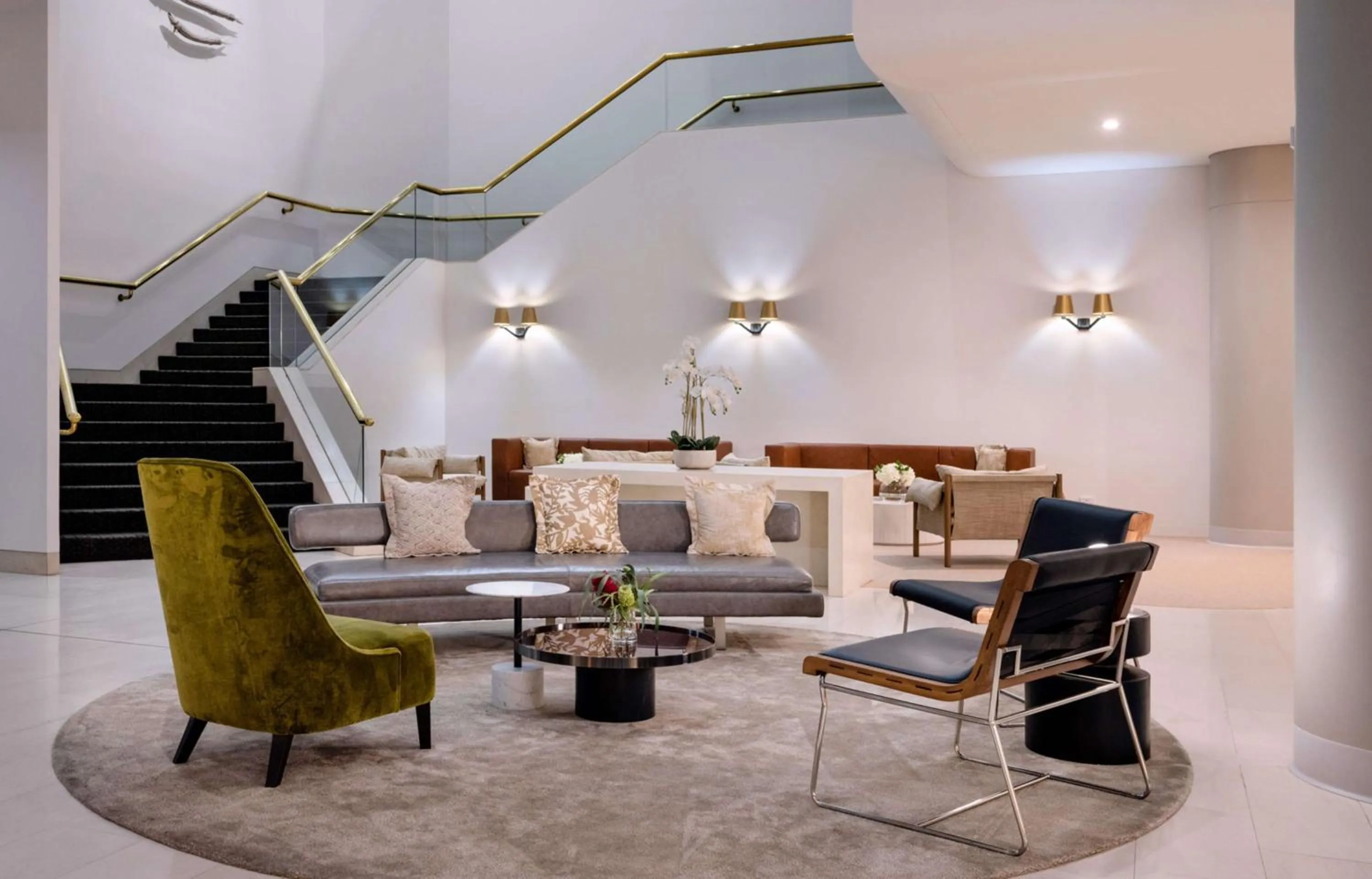 Lobby or reception in Hilton Darwin