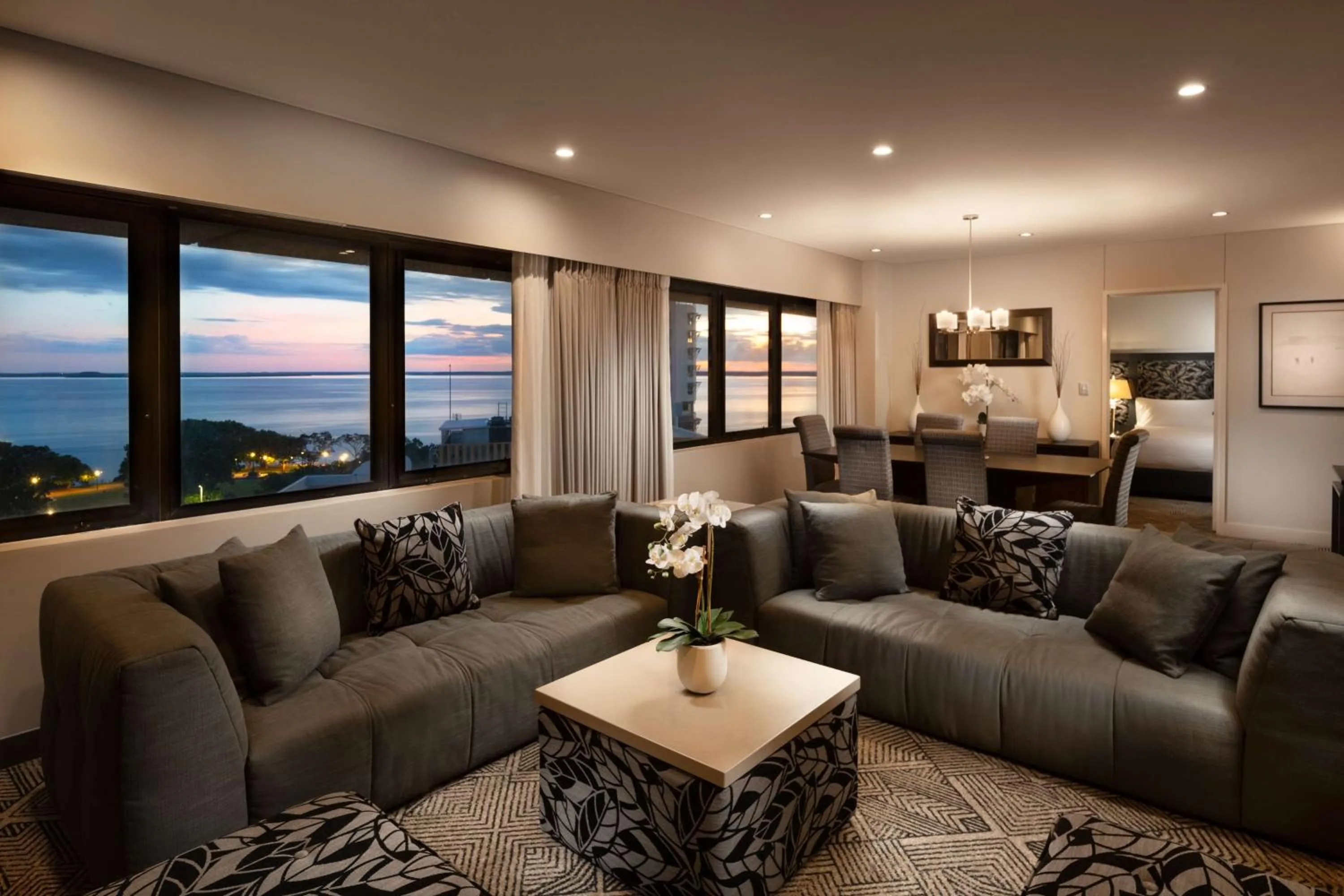 Living room in Hilton Darwin